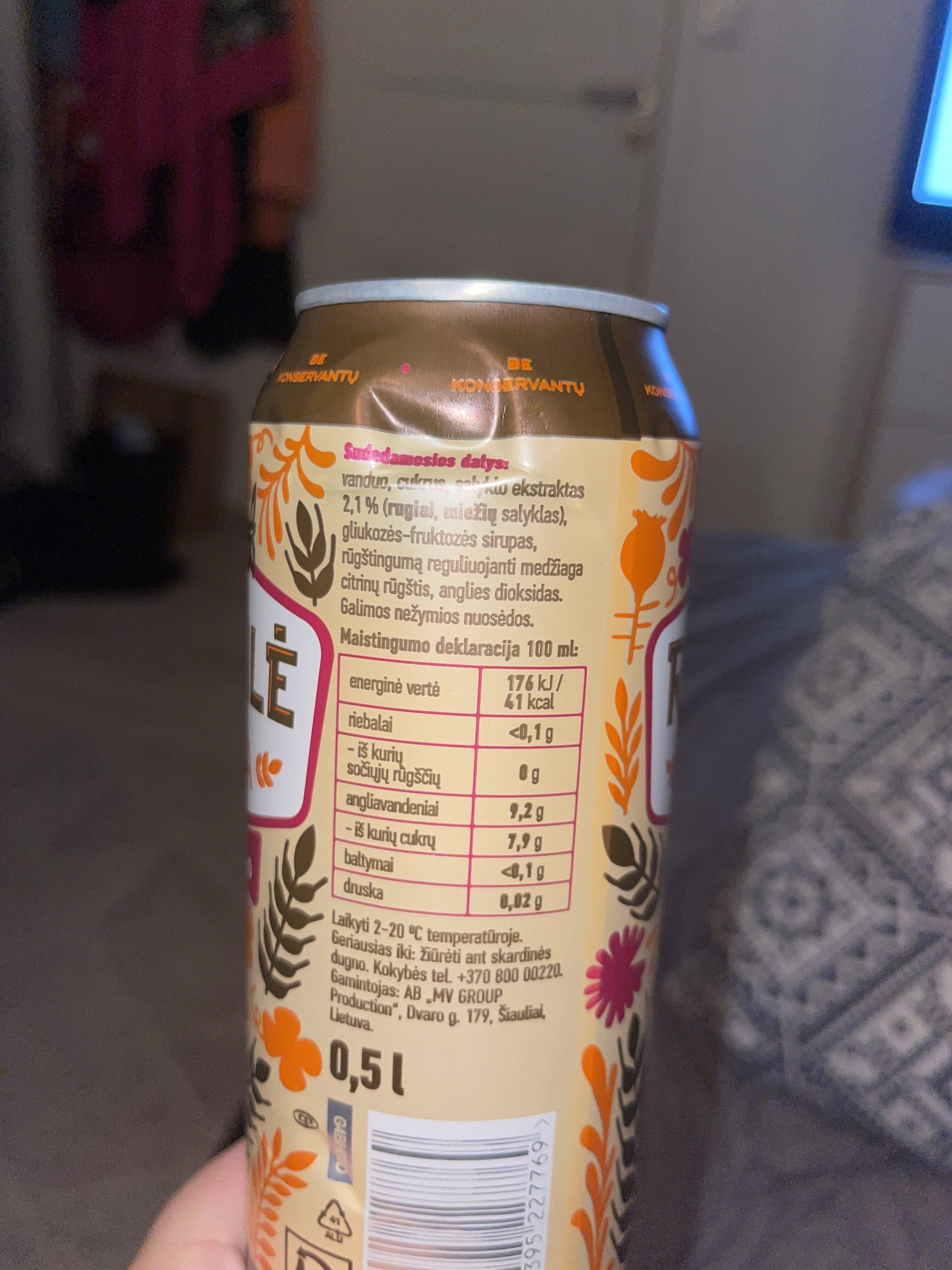 rugilė Gira rugile is salyklo packshot