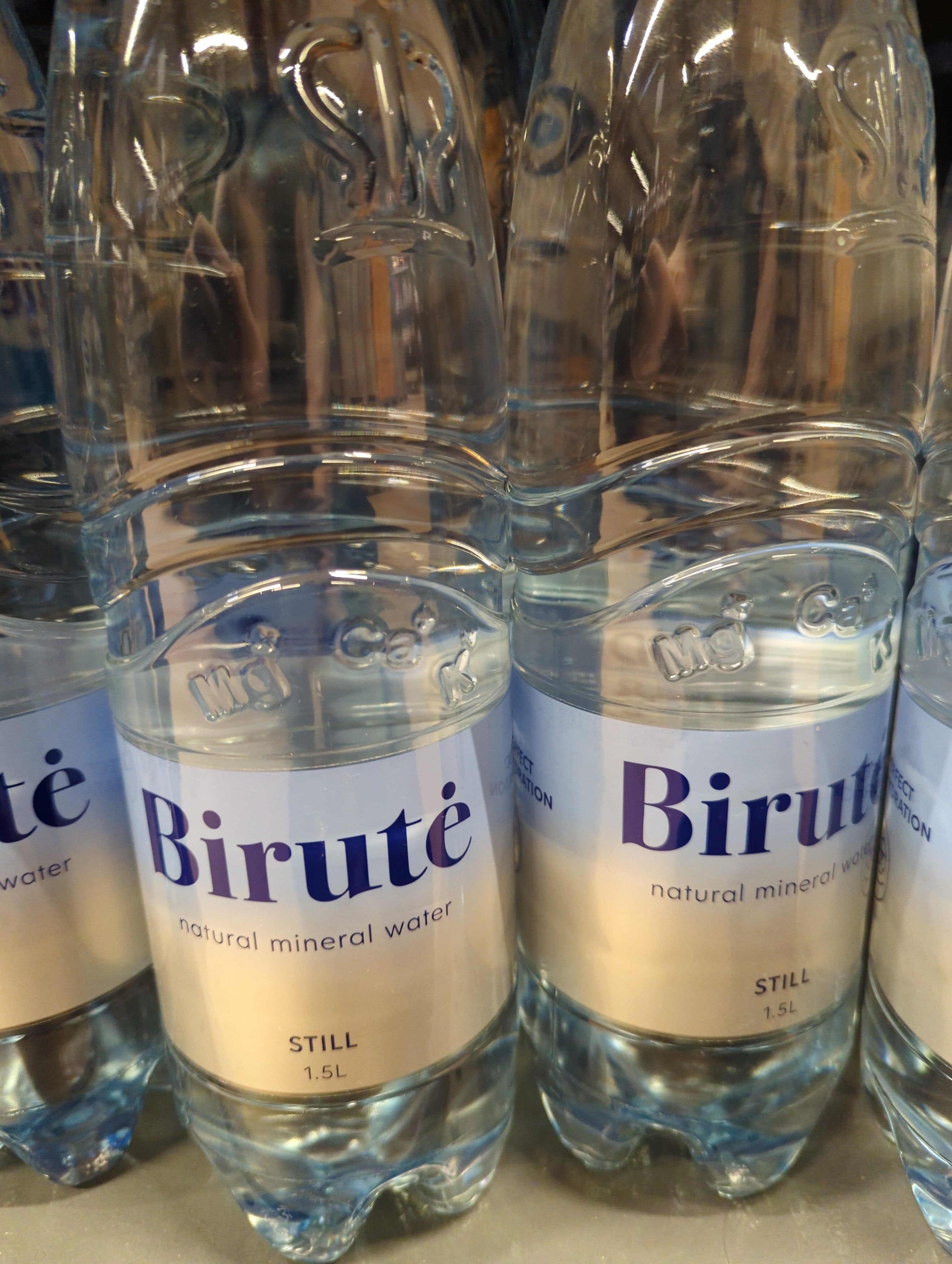 Birutė Water, mineral packshot