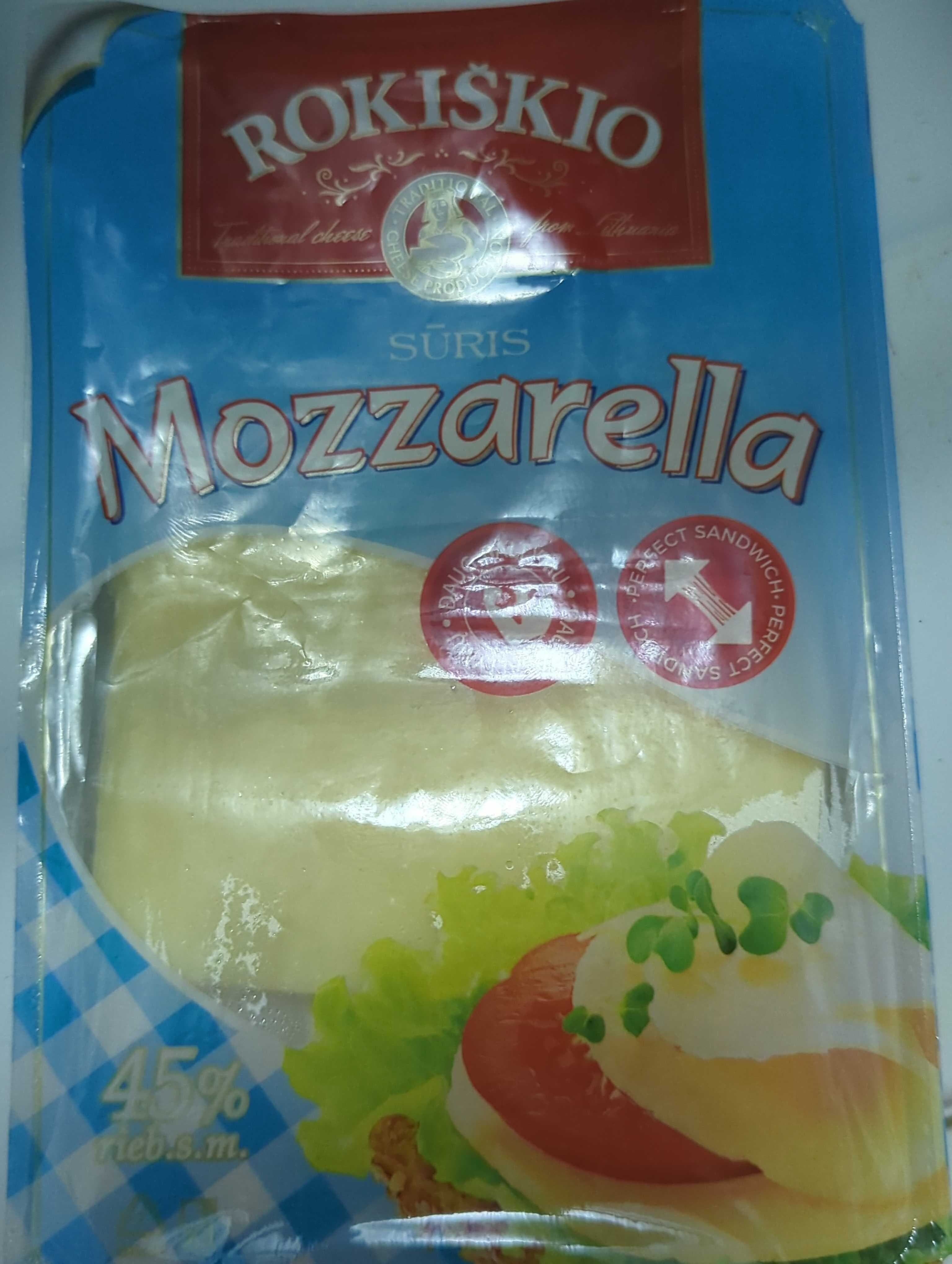 Rokiskio Mozzarella packshot