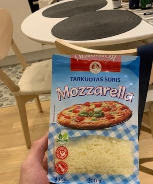 Rokiskis Mozzarella packshot