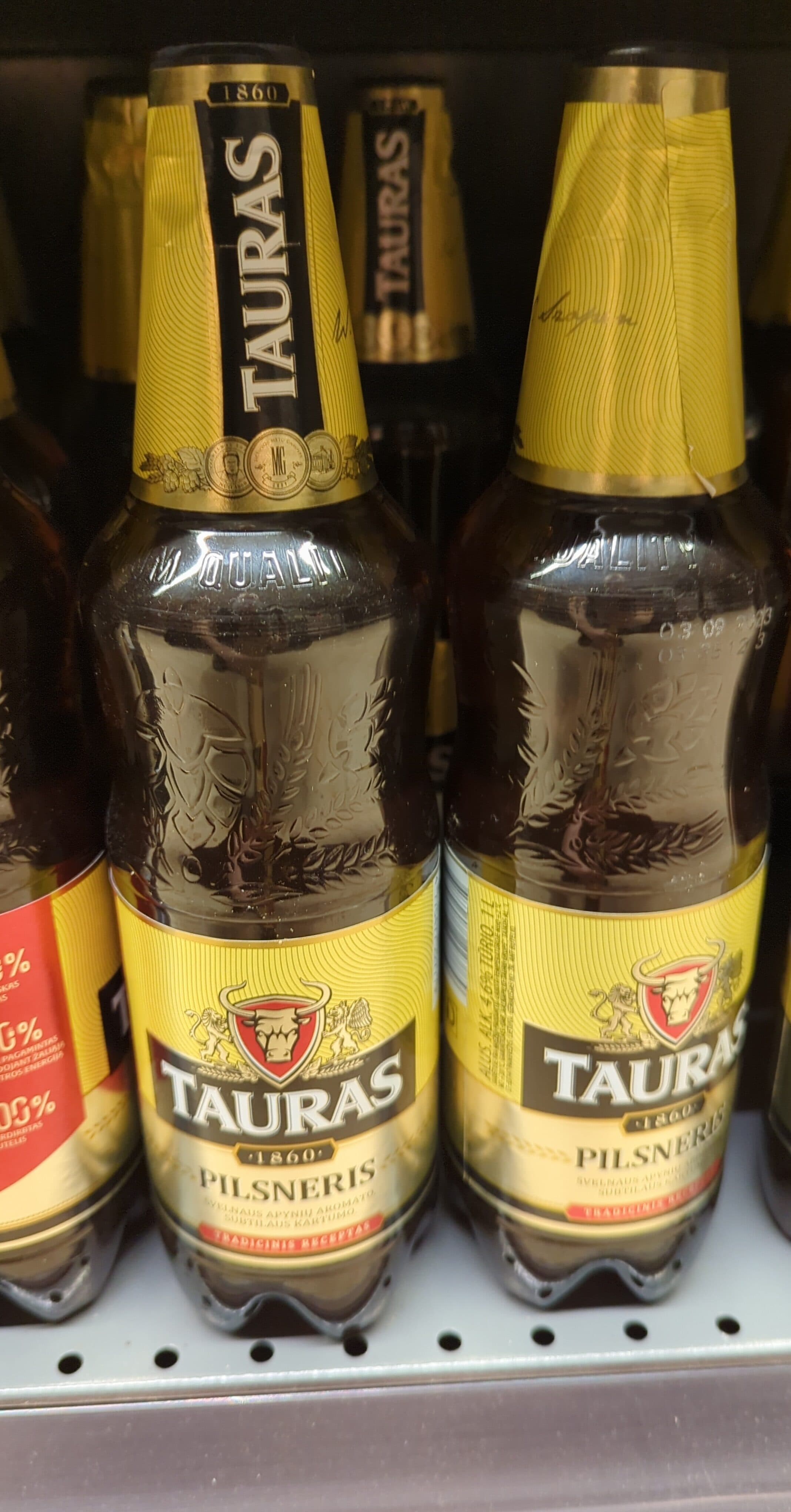 Tauras Pilsneris packshot