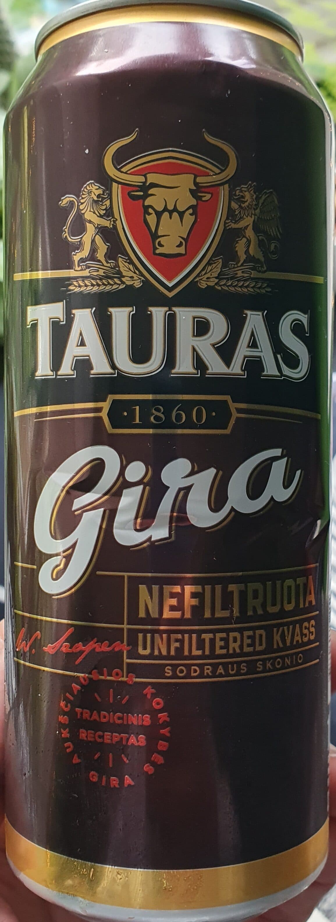 Tauras kvass packshot