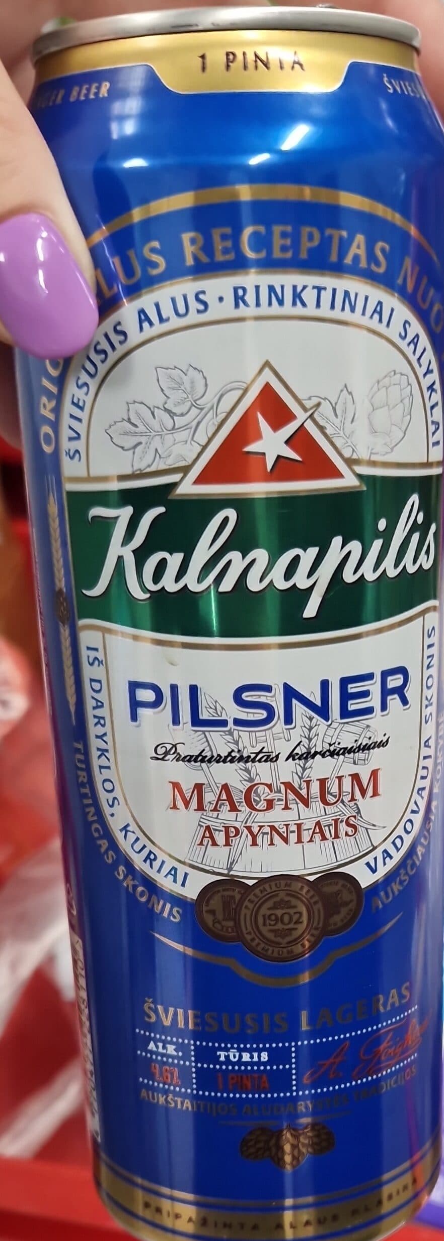 Kalnapilis Alus packshot