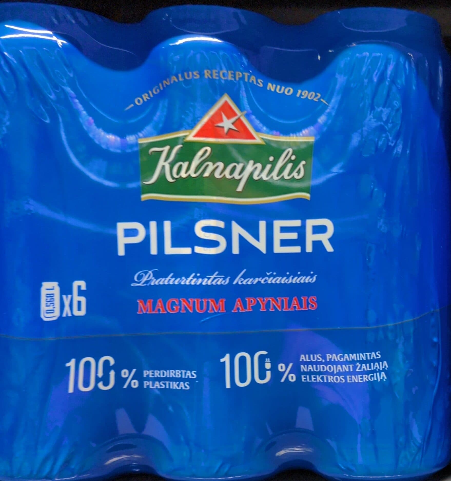 Kalnapilis pilsner packshot