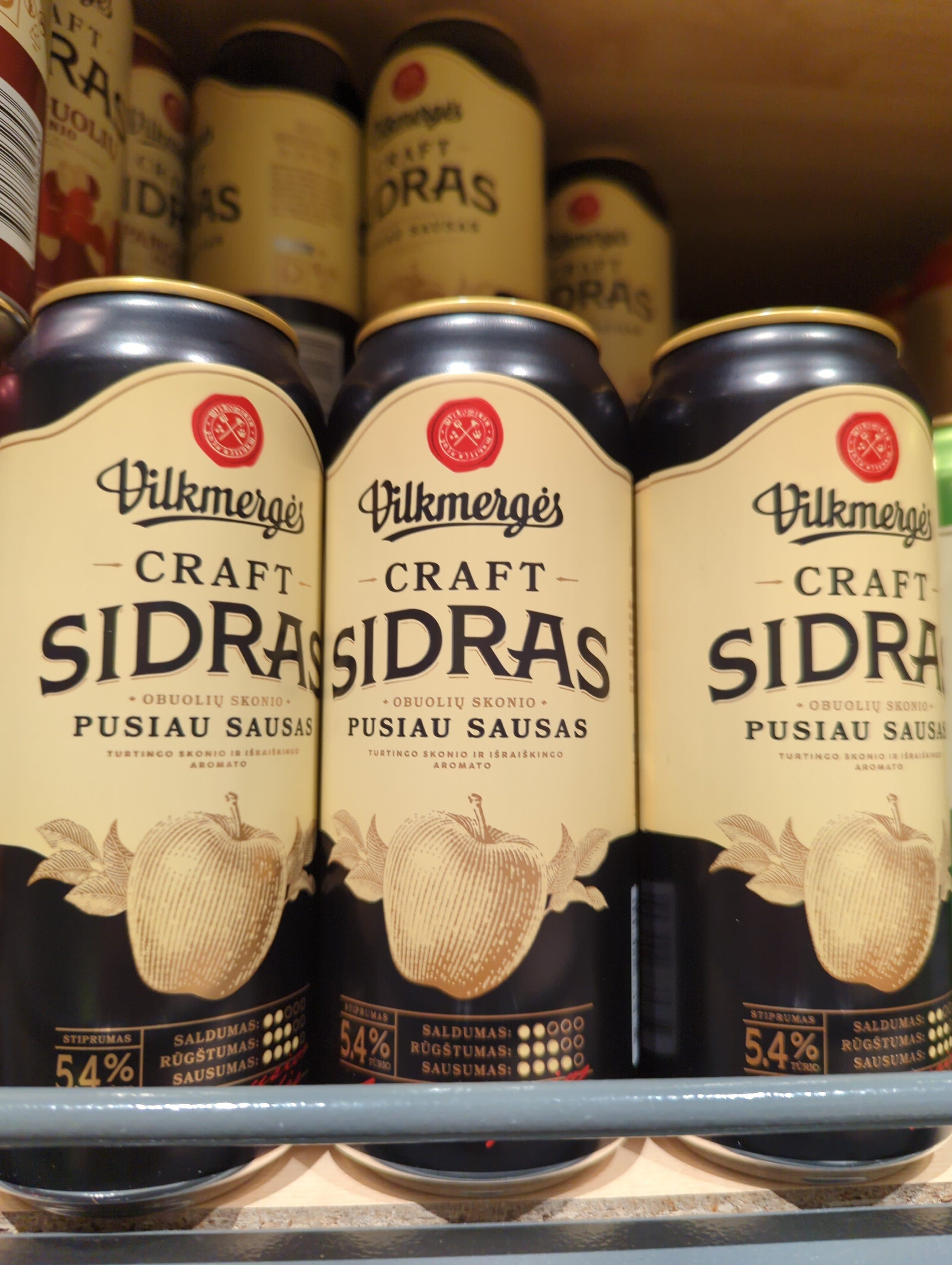 vilkmergės pusiau sausas sidras packshot