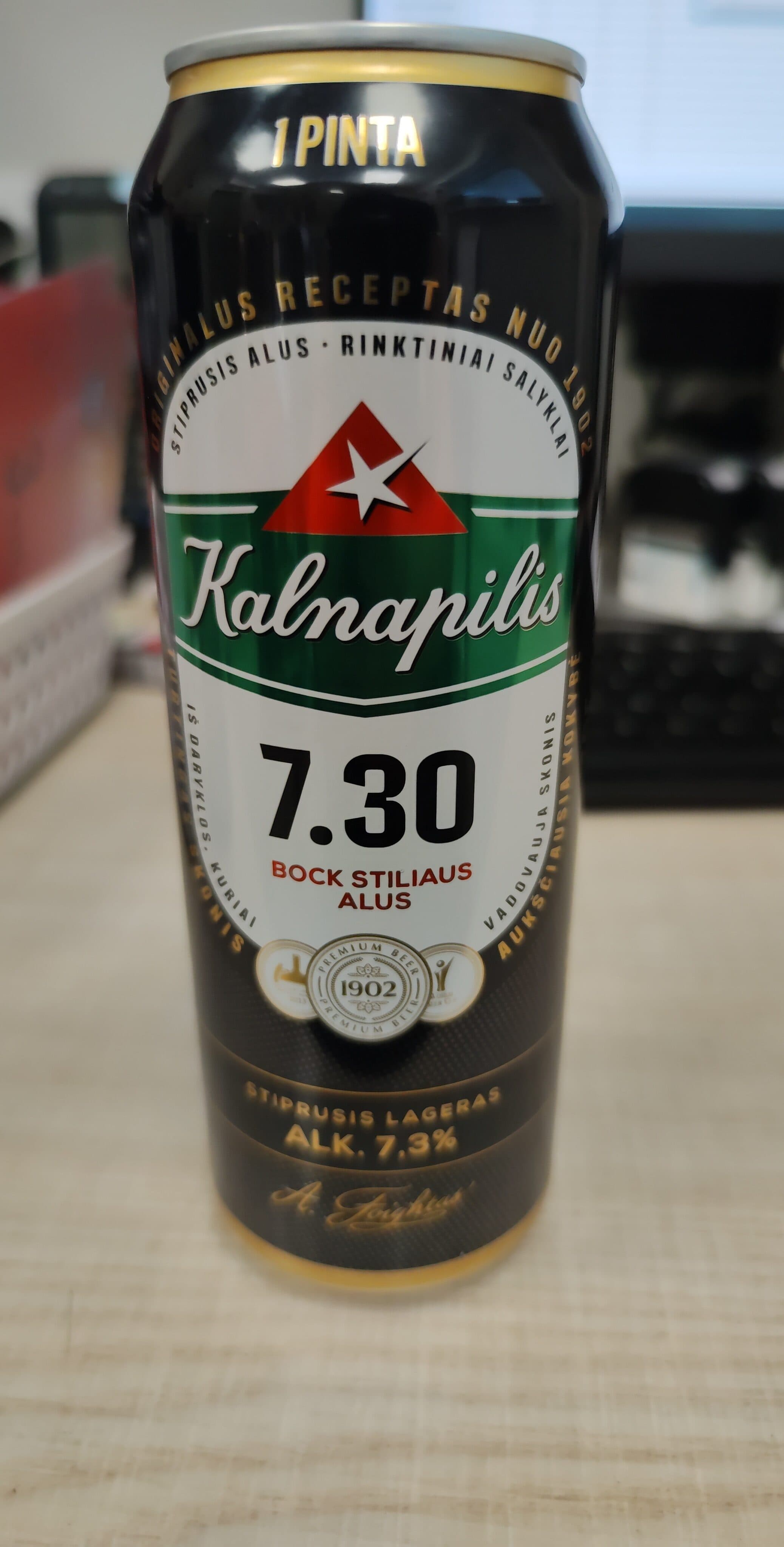 Kalnapilis 7.30 packshot