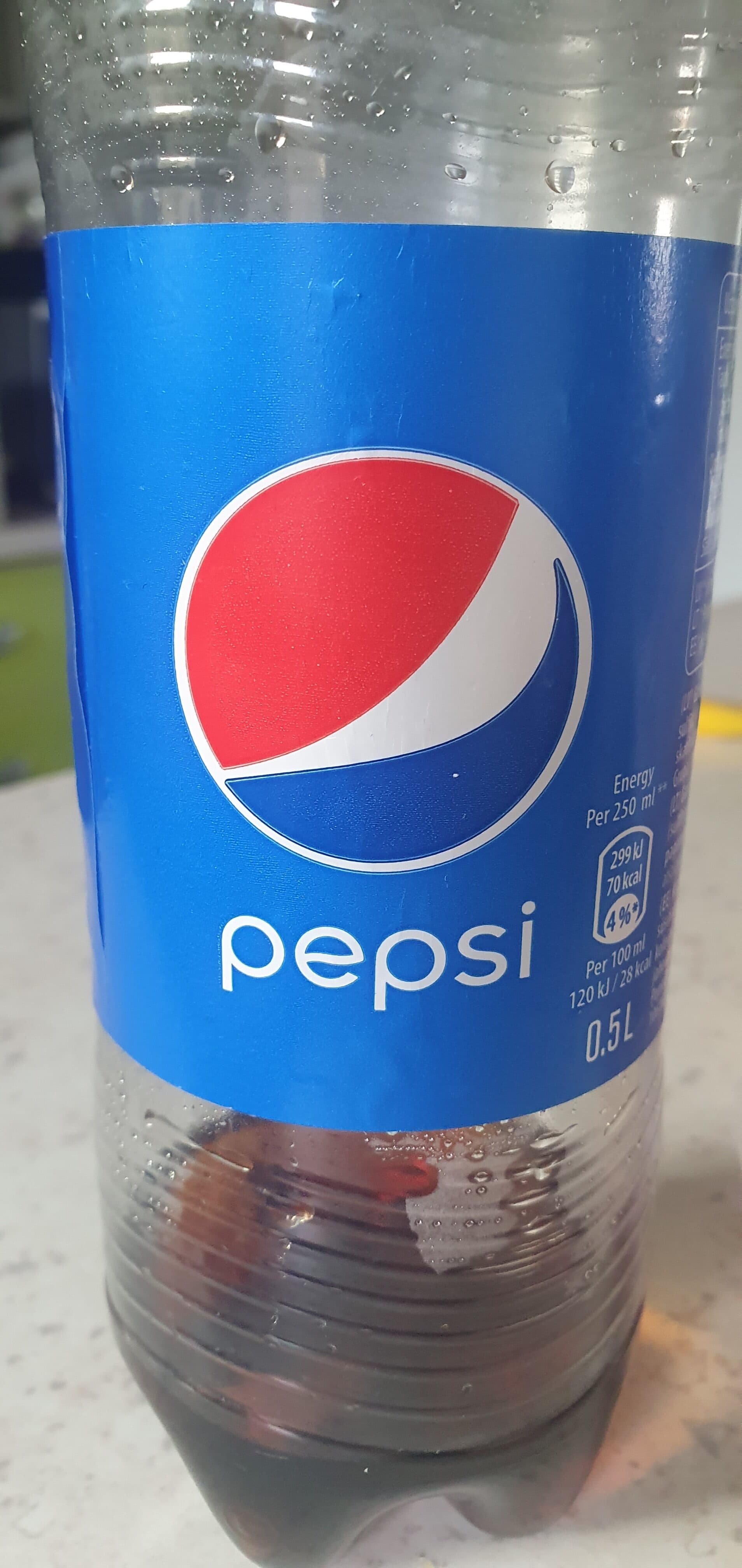 Pepsi product packshot