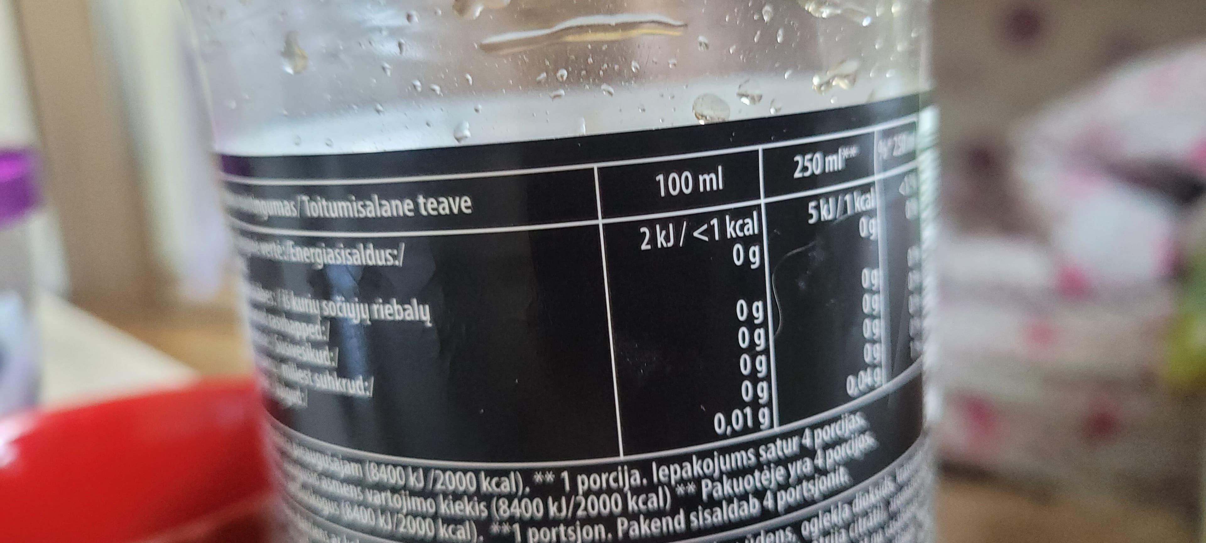 pepsi kola be cukraus packshot