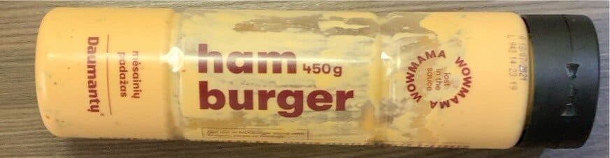 Ham Burger Sauce packshot