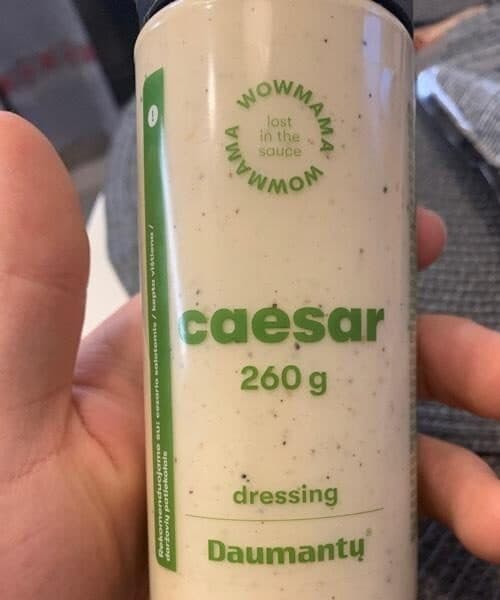 Daumantų Caesar dressing packshot