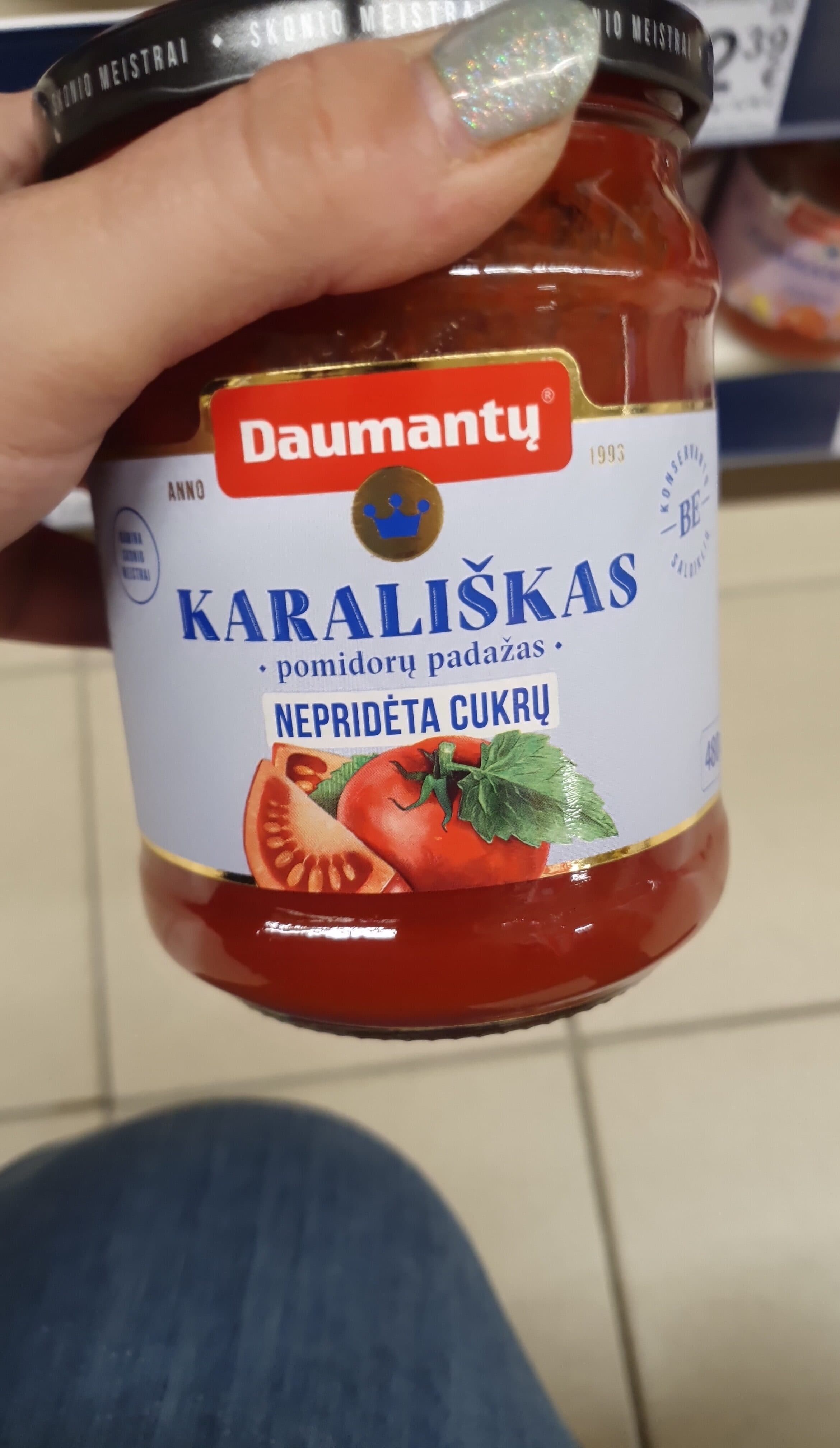 Daumantu Padazas karalosk. packshot