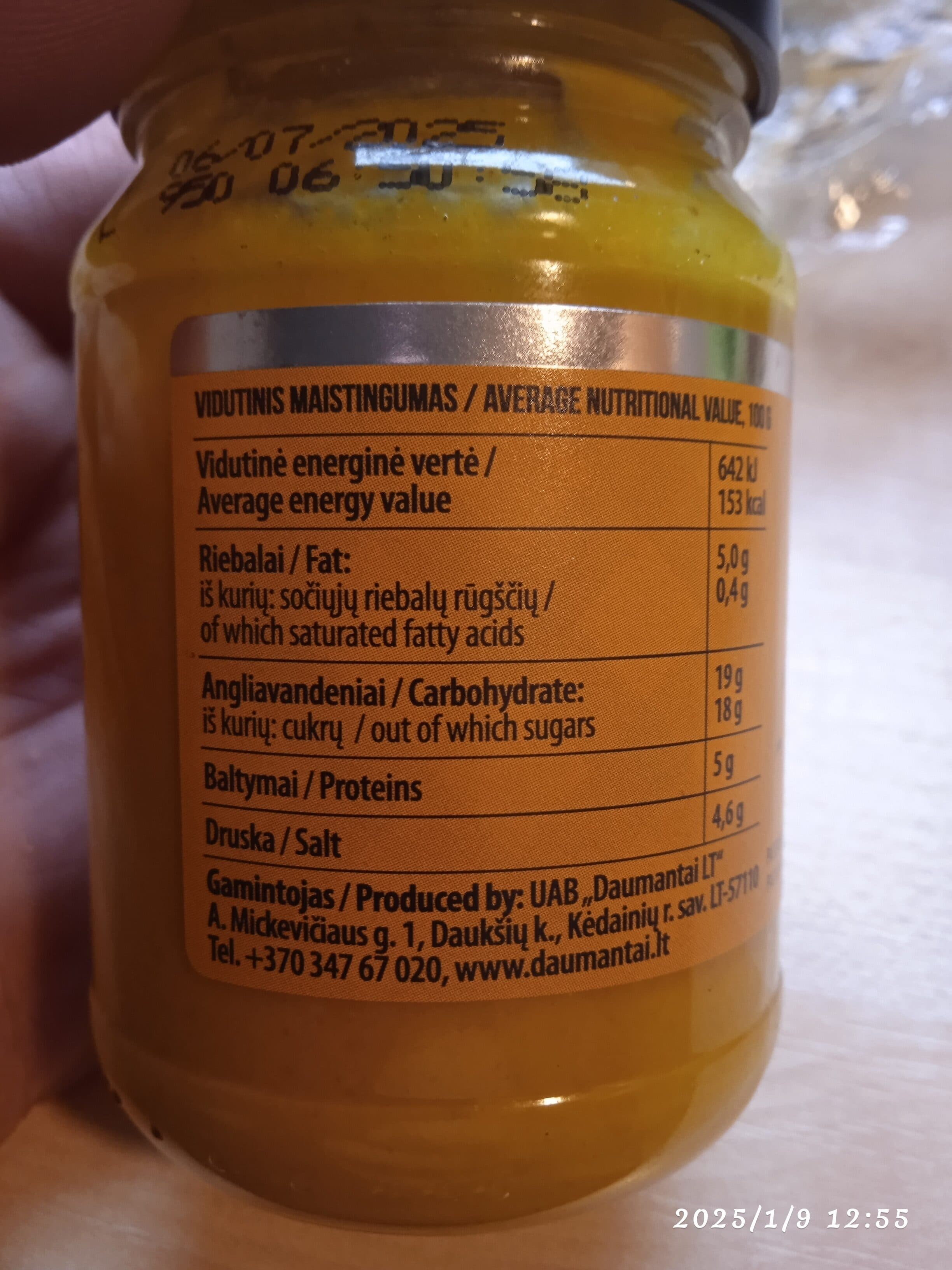Daumanty DEŠRAINIŲ GARSTYČIOS packshot