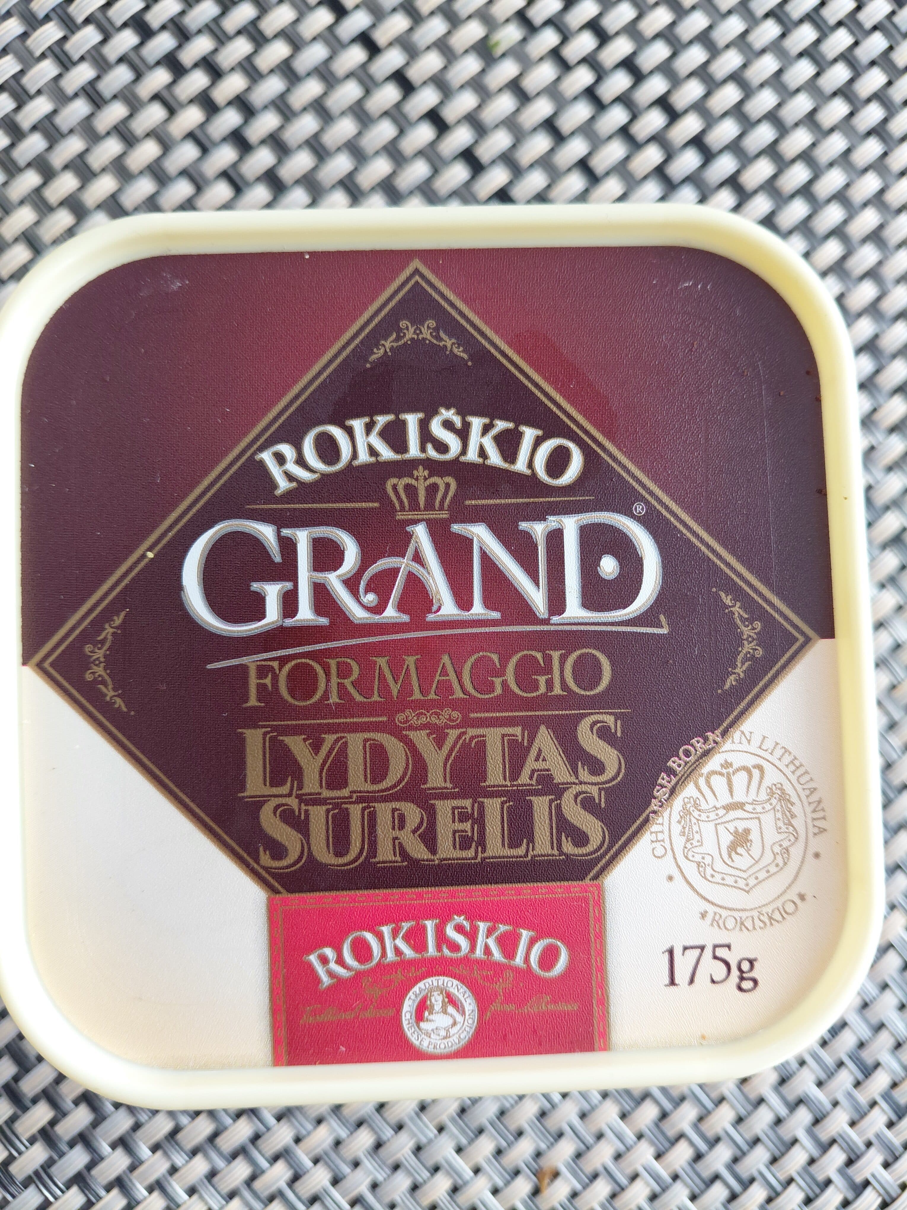 ROKIŠKIO Lydytas sūrelis grand formaggio packshot