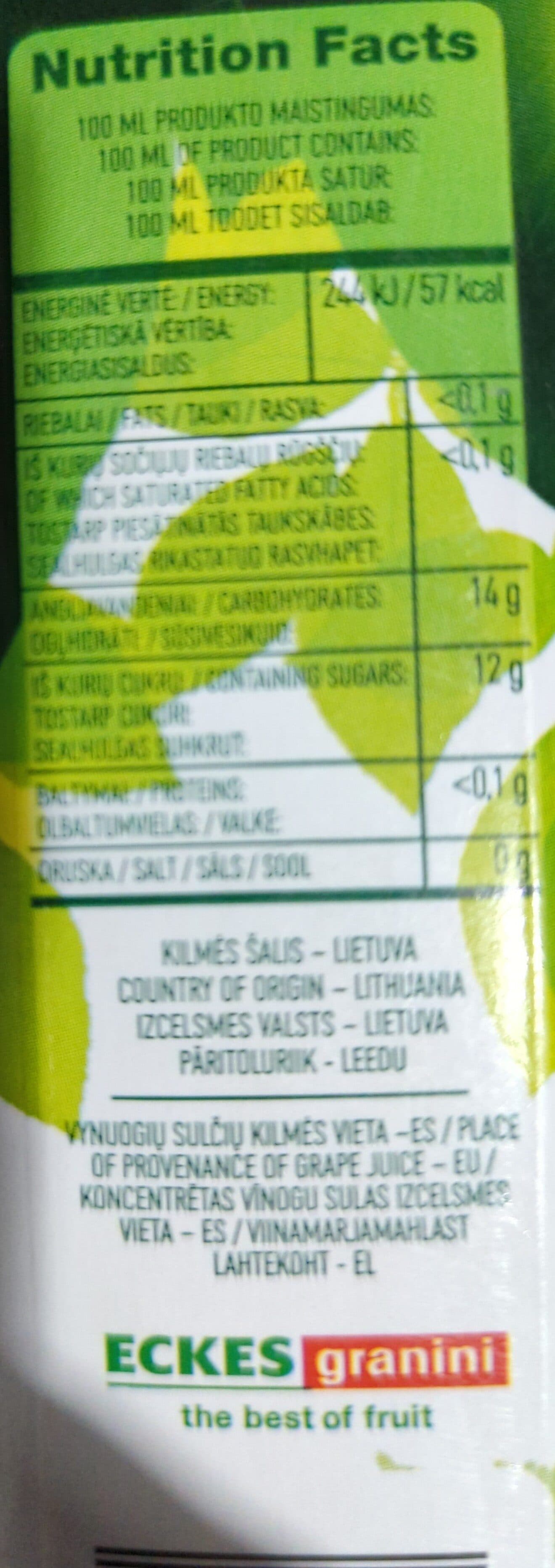 Elmenhorster Vynuogių nektaras packshot