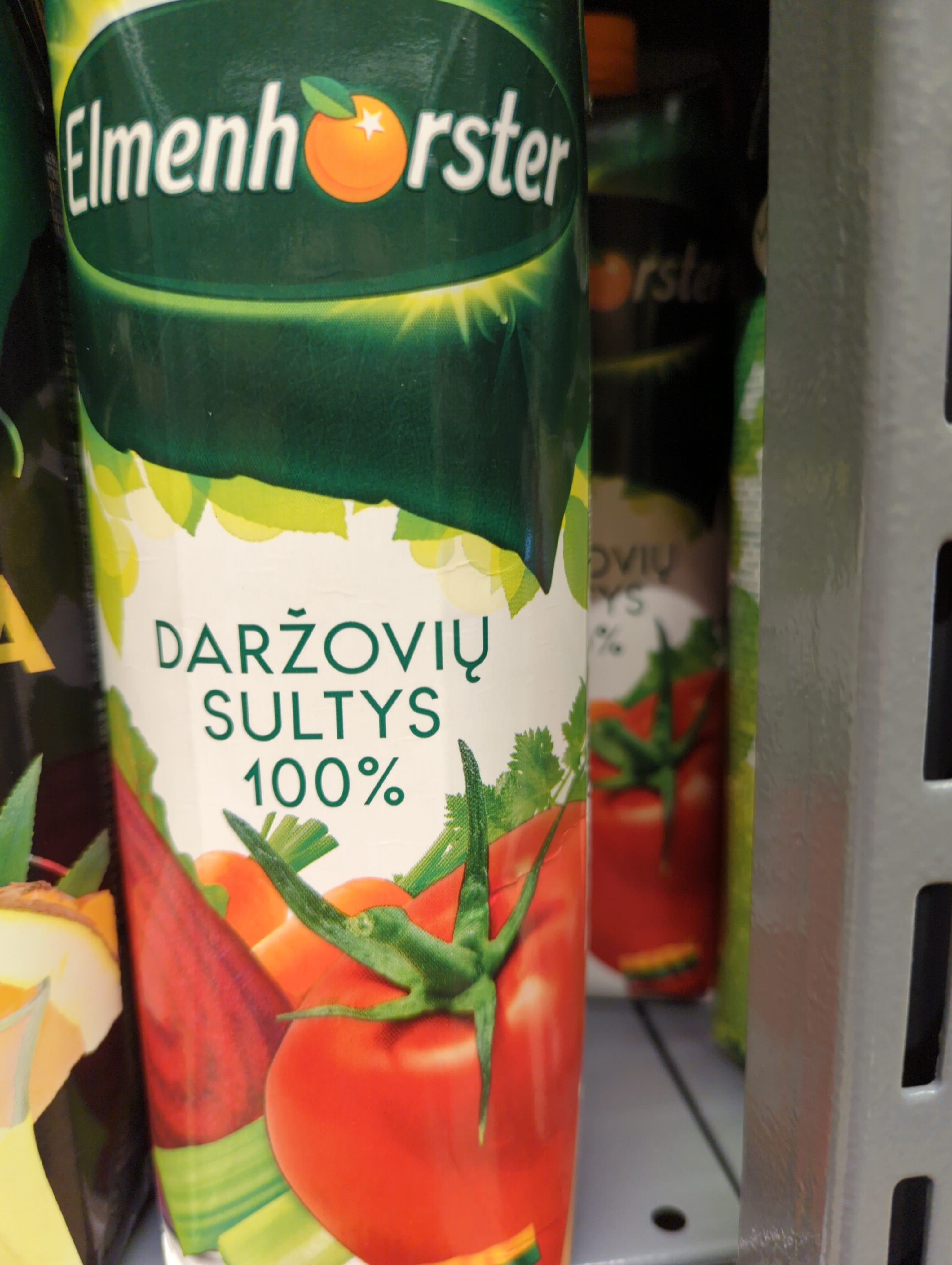 elmenhorster Elmenhorster daržovių sultys packshot