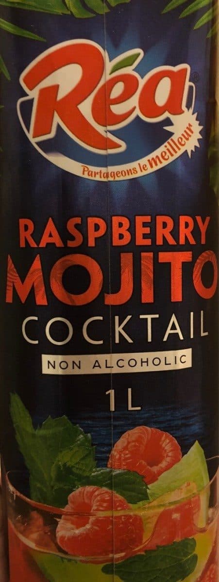 REA Raspberry mojito cocktail packshot