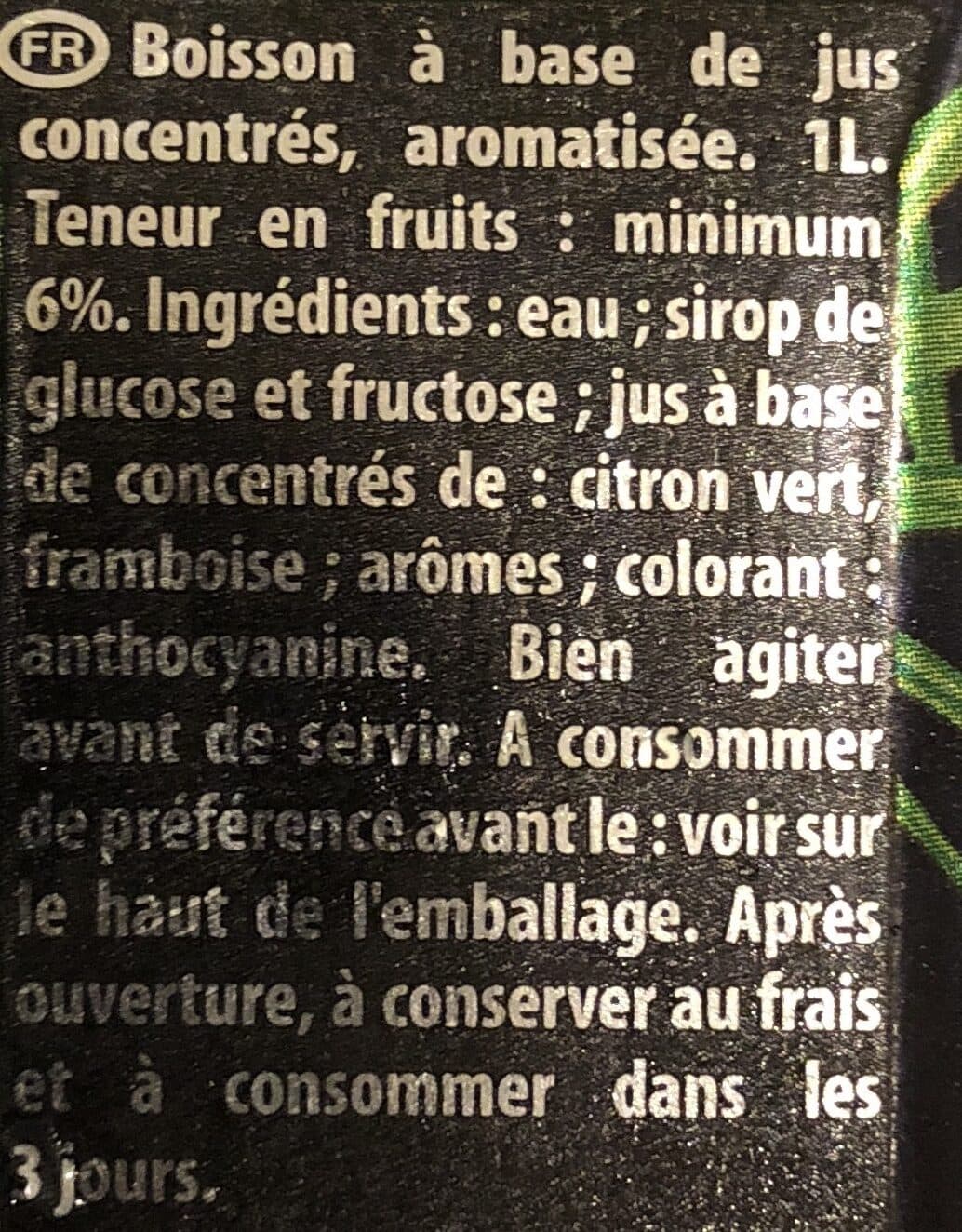 REA Raspberry mojito cocktail packshot