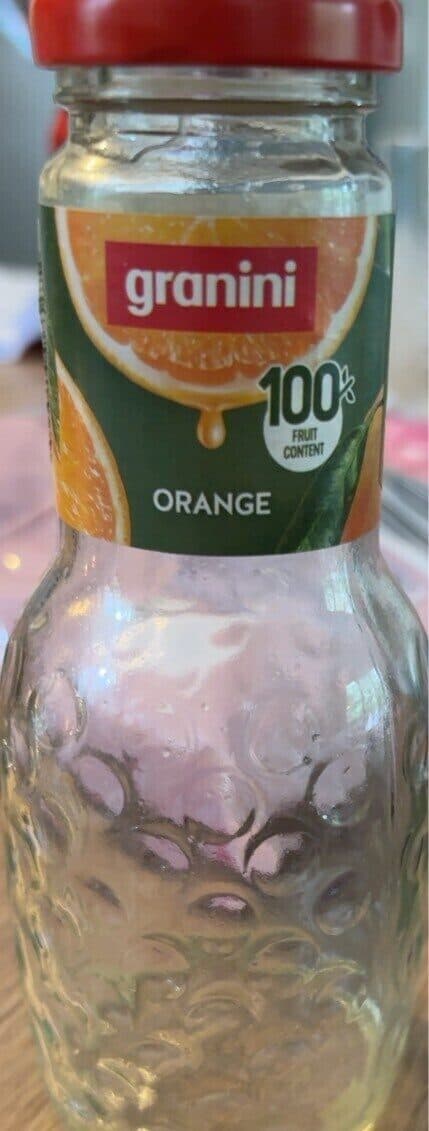 Granini granini apelsīnu packshot