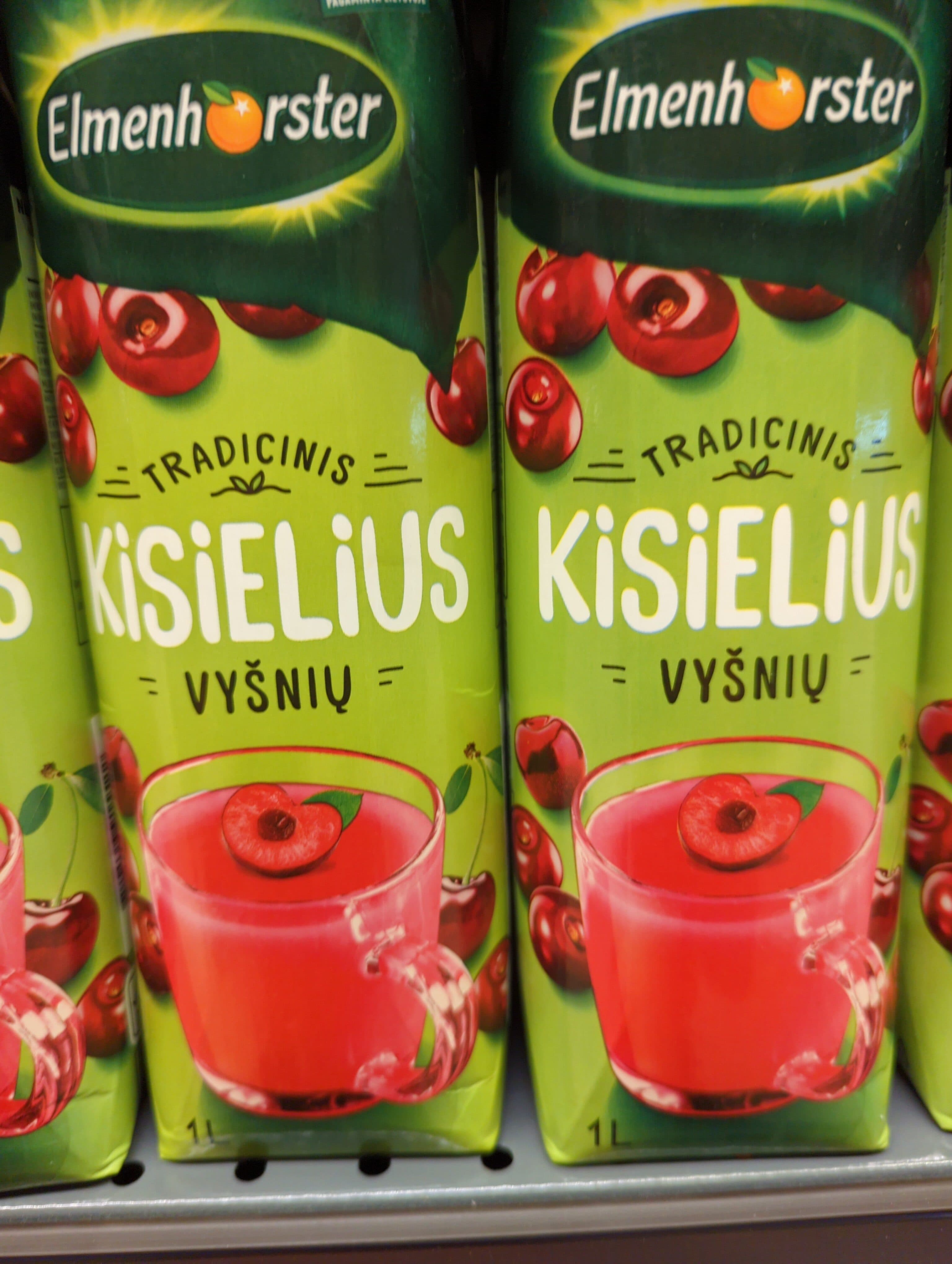 elmenhorster Tradicinis Vyšnių Kisielius packshot
