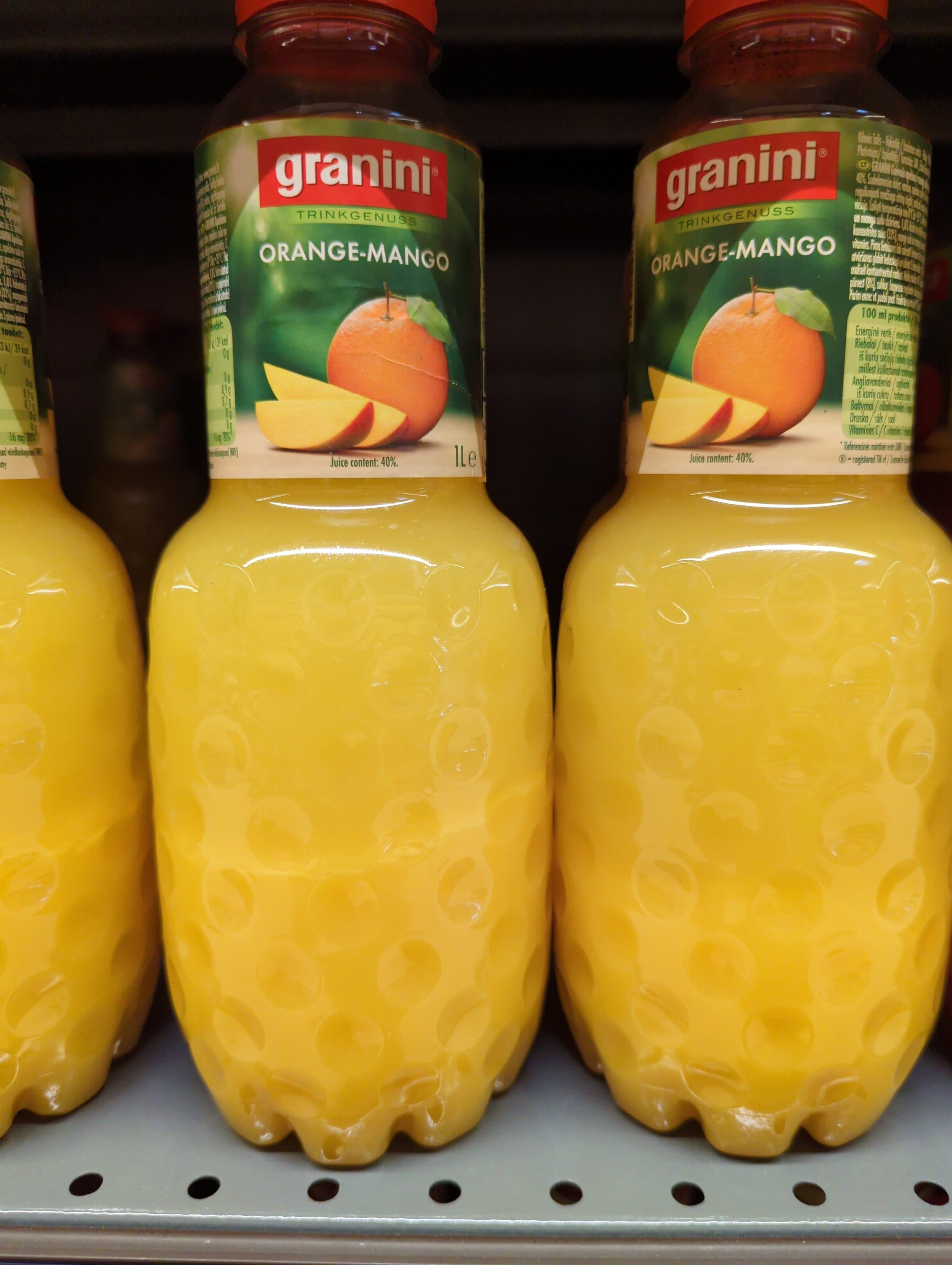 Granini Granini orange-mango packshot