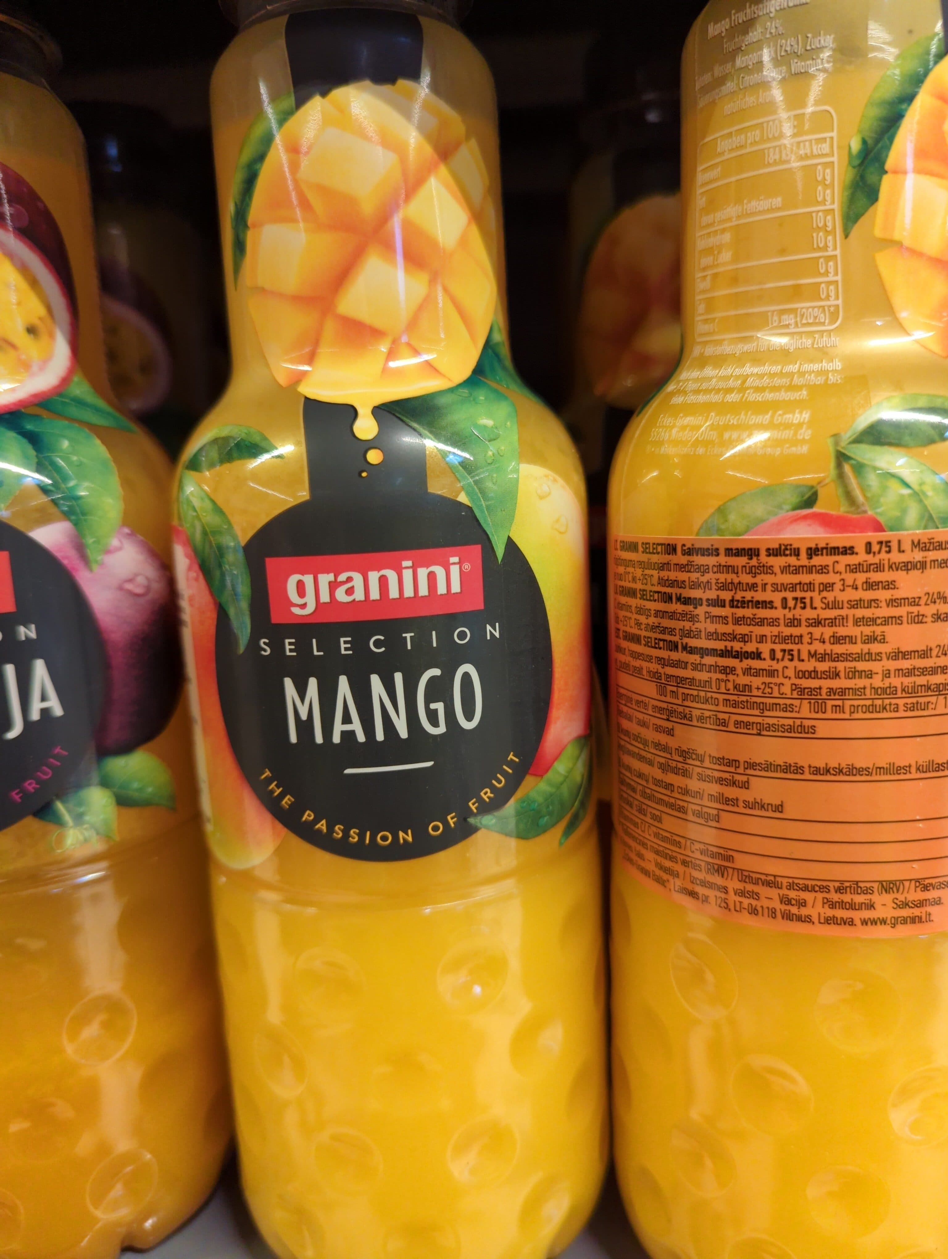 granini product packshot