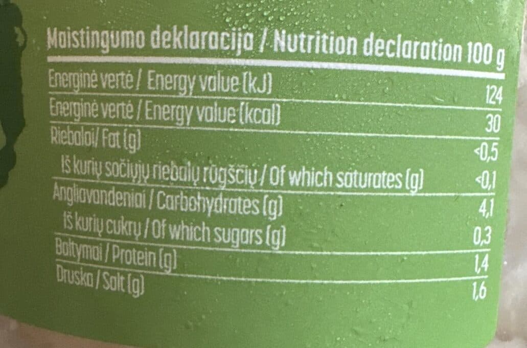 Kedainiu Lithuanian Sourkrout packshot
