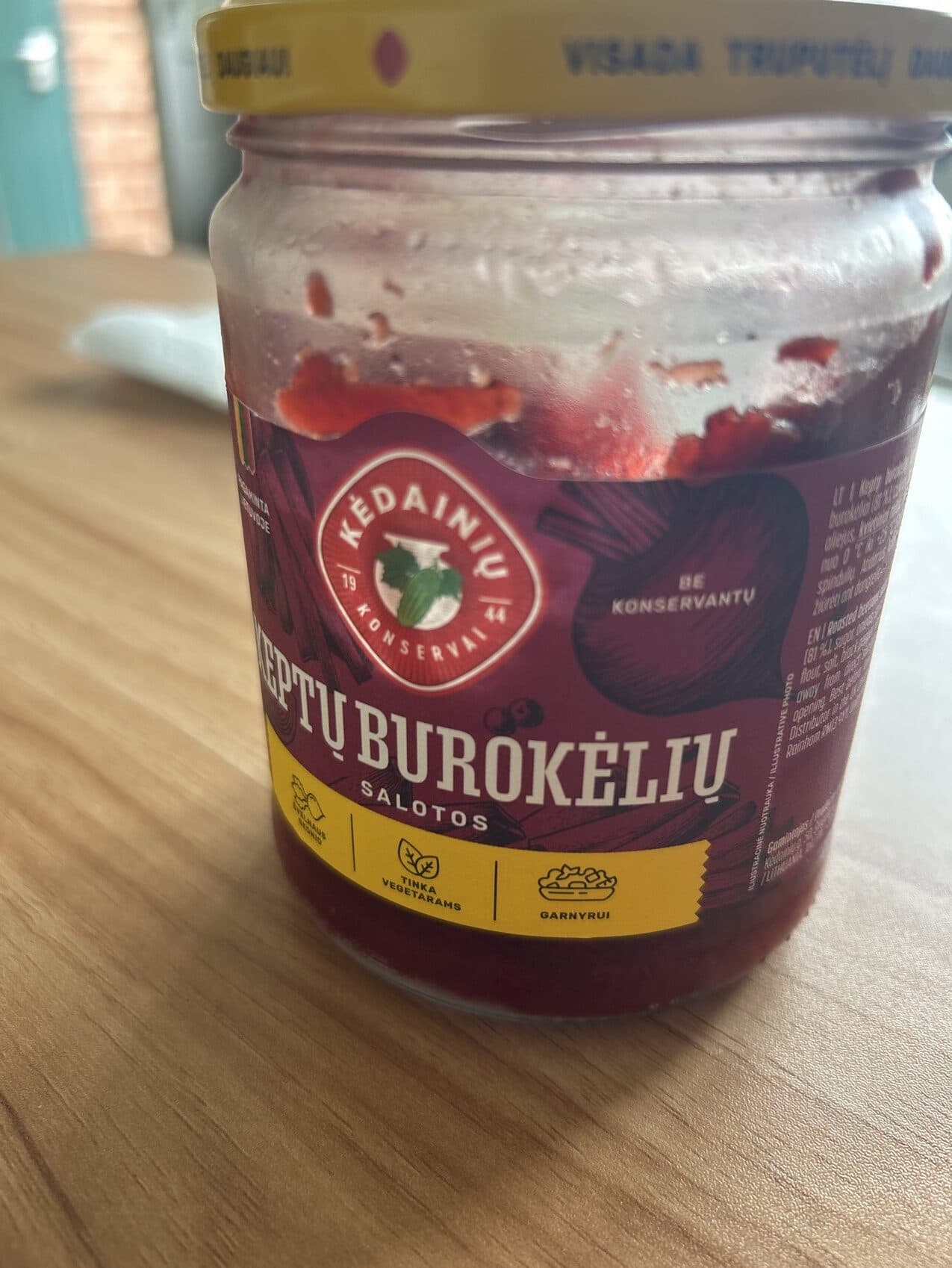 Kėdainių Keptų Burokėlių Salotos packshot