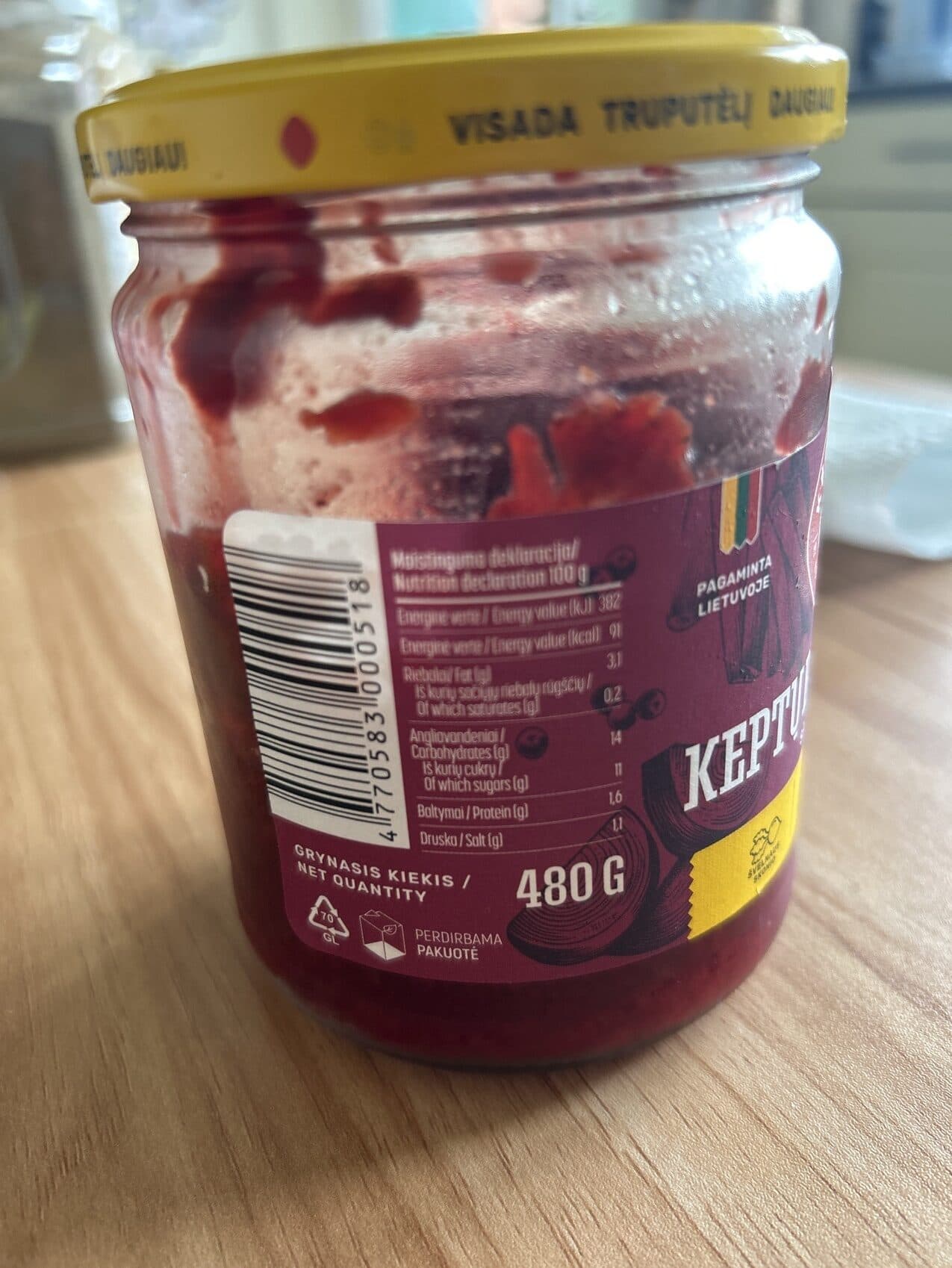 Kėdainių Keptų Burokėlių Salotos packshot