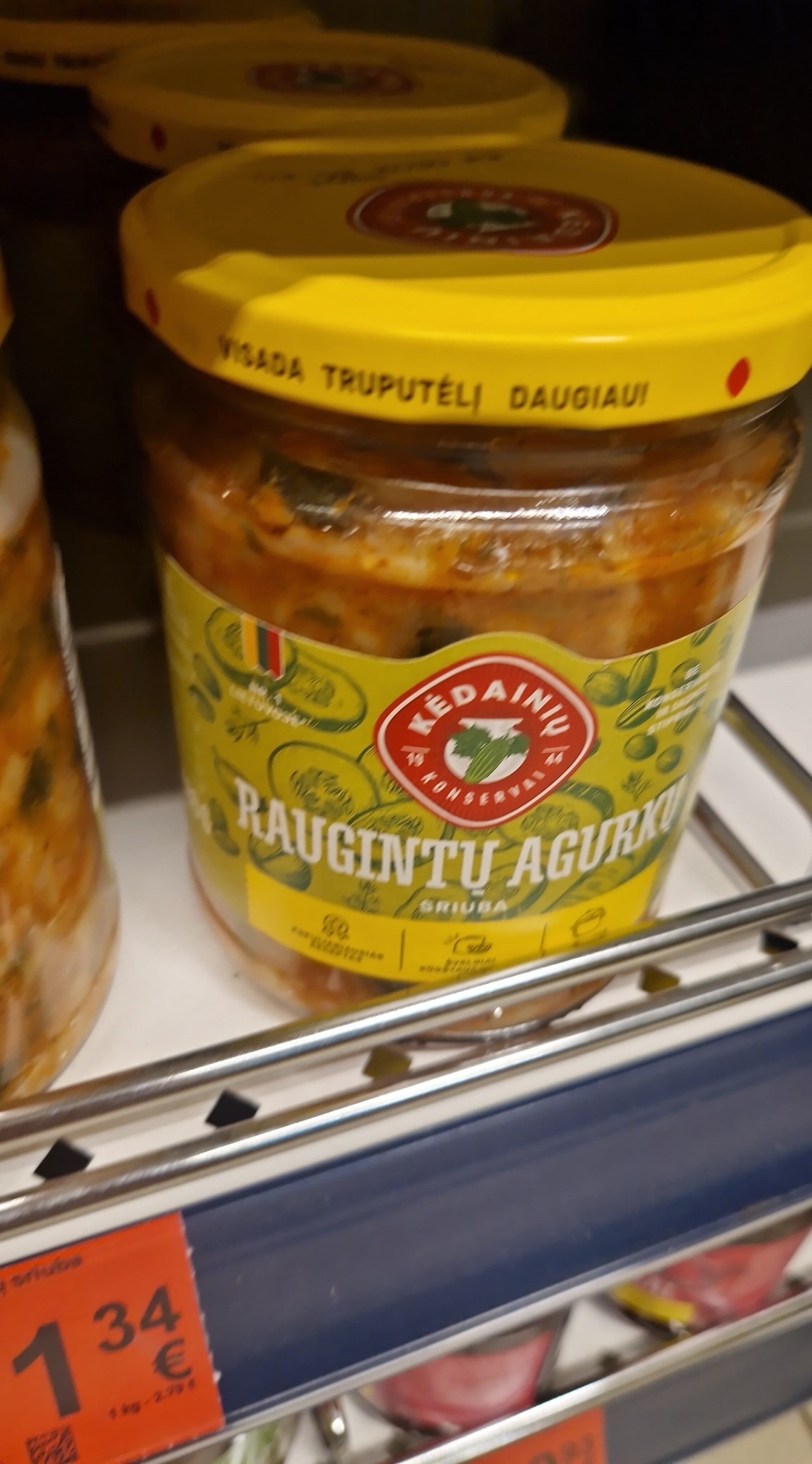 Kėdainių konservai Raugintų agurkų sriuba packshot
