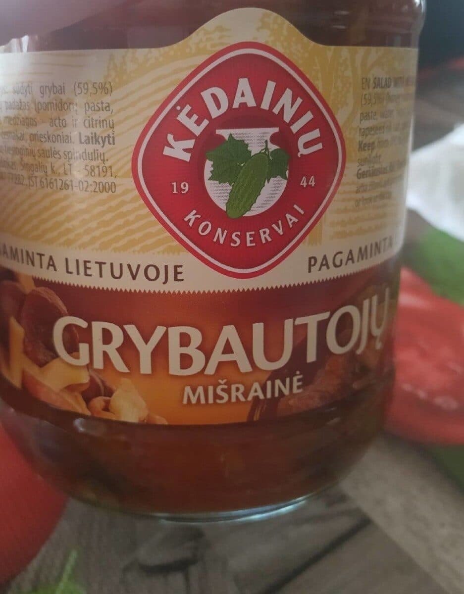 Kedainiu Konservai Grybautojų packshot