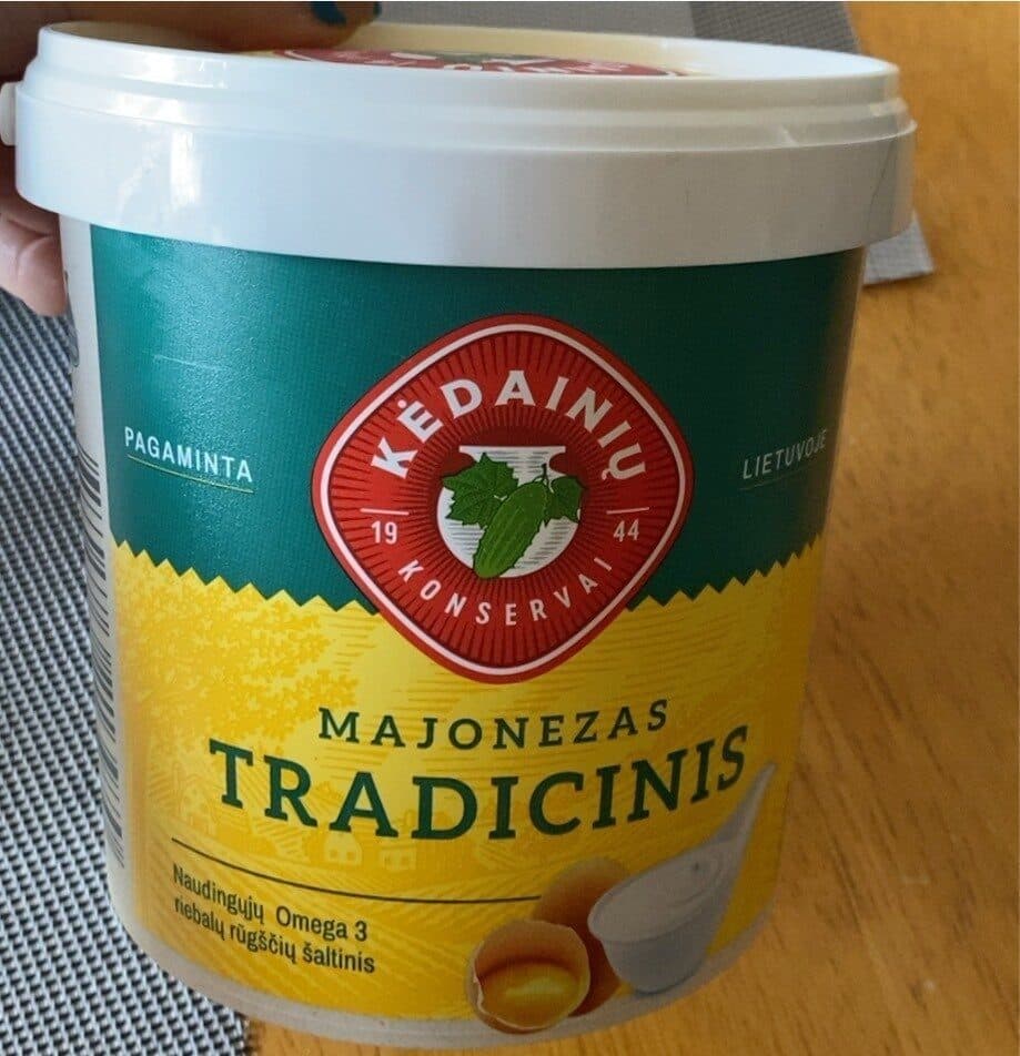 Kėdainiu Majonezas packshot
