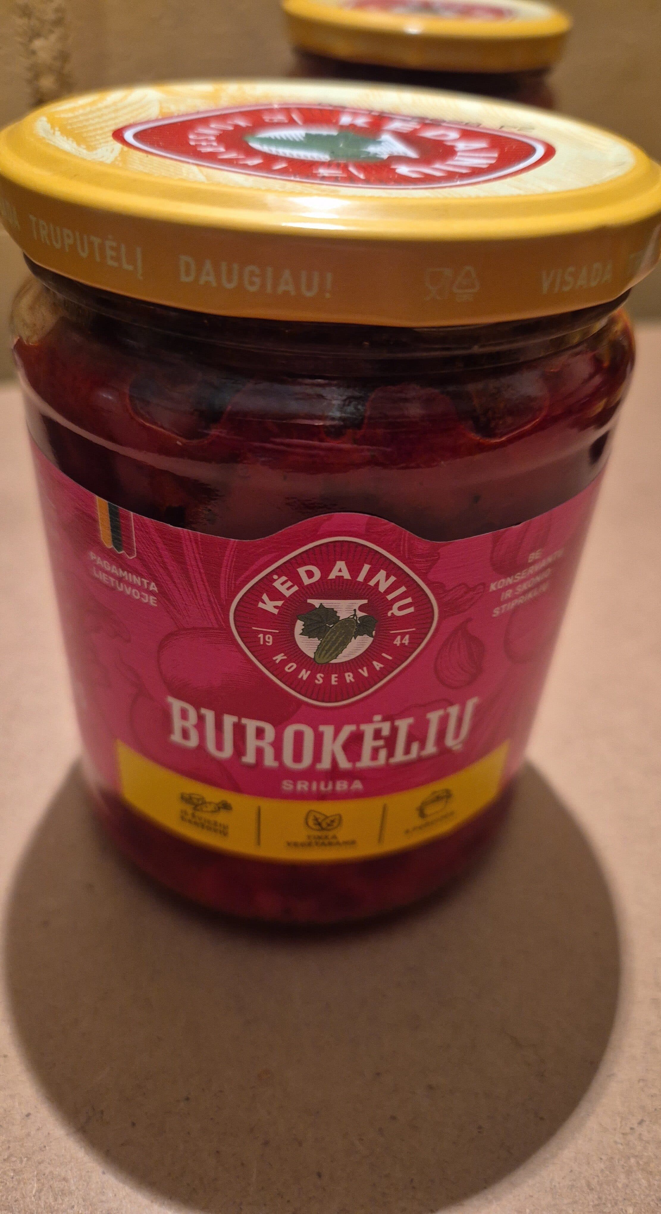 Kėdainių konservai Burokėlių sriuba packshot