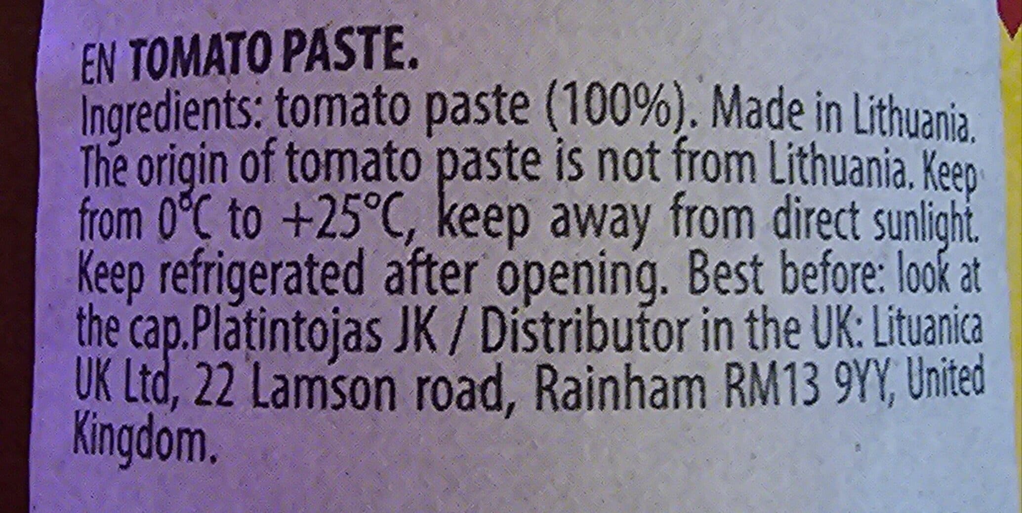 Kėdainių Konservų Pomidorų Pasta packshot