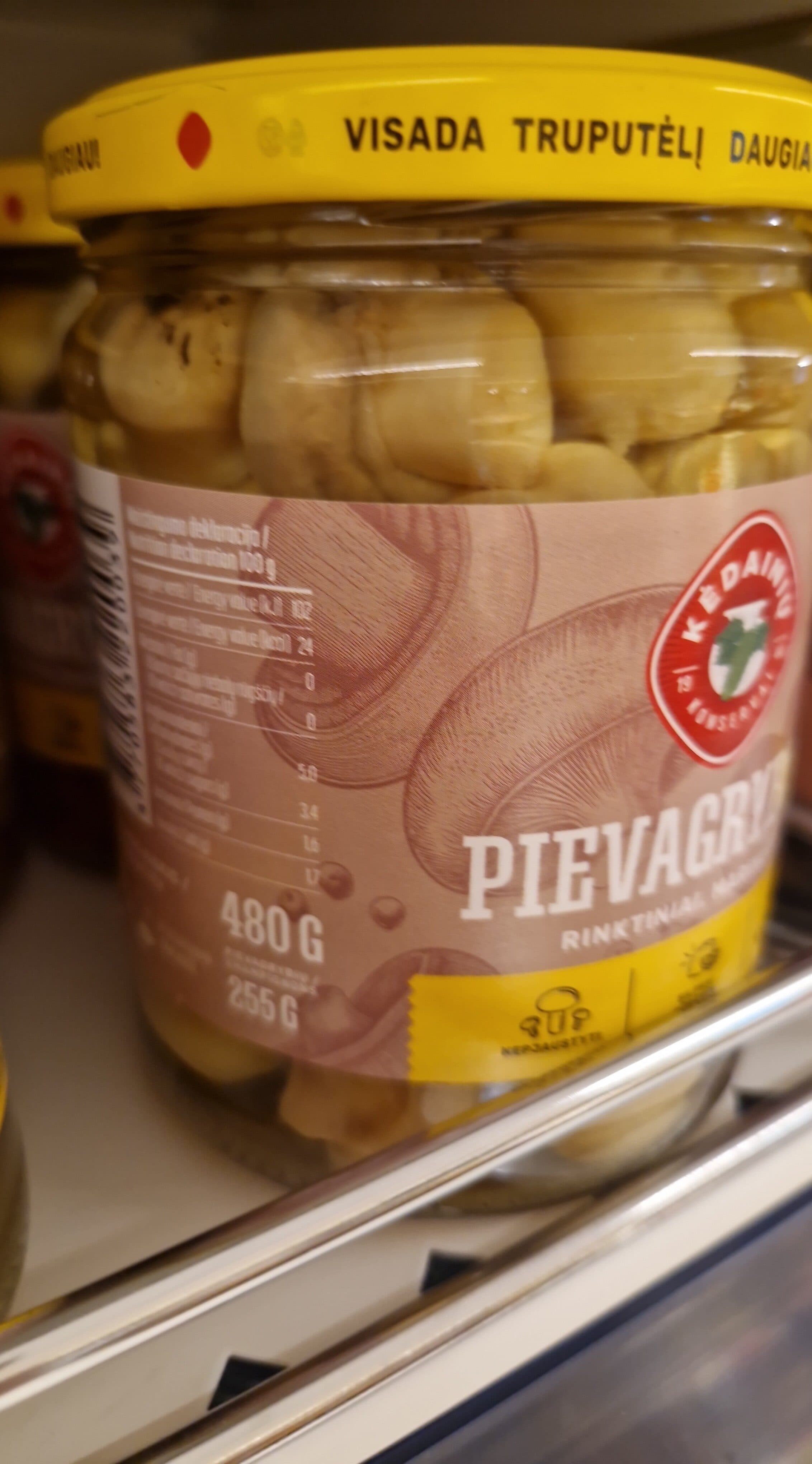 Kėdainių Konservai Pickled Mushroom packshot