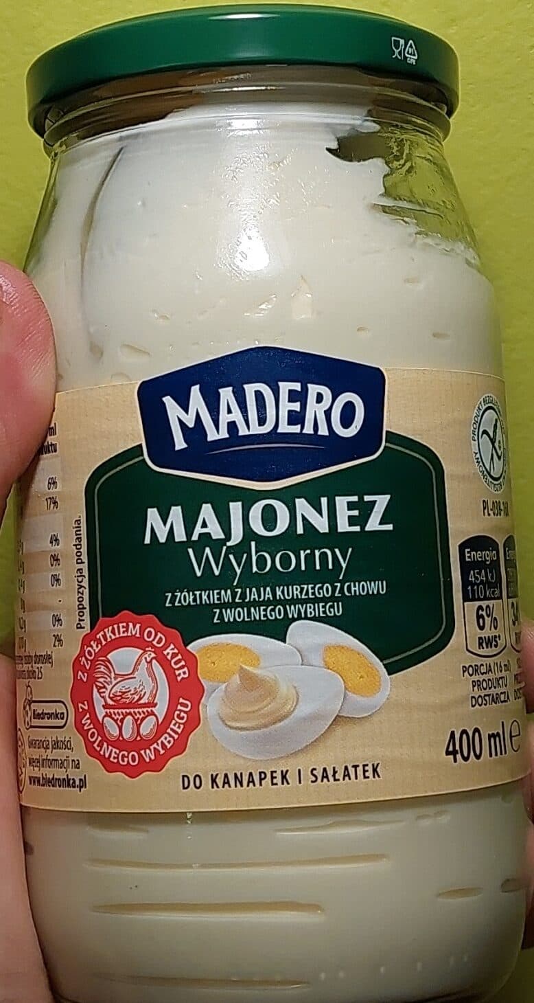 Madero Majonez Wyborny packshot