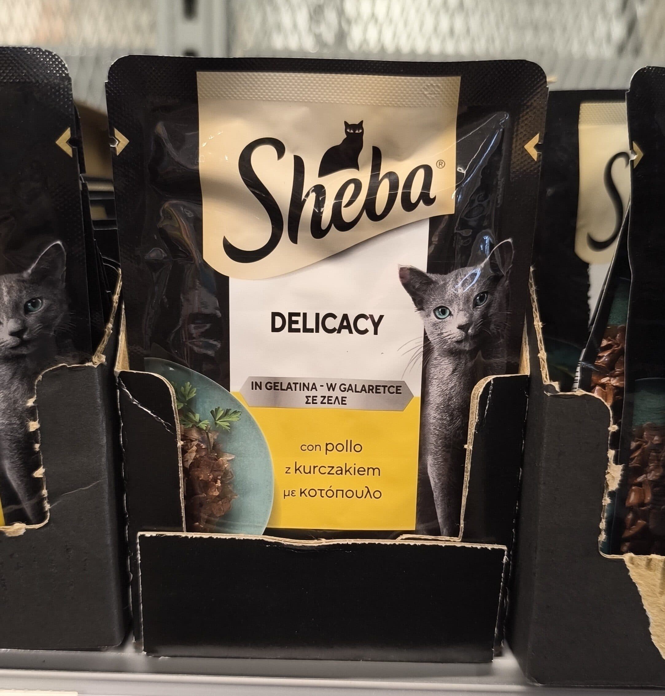 SHEBA Delicacy kurczak packshot
