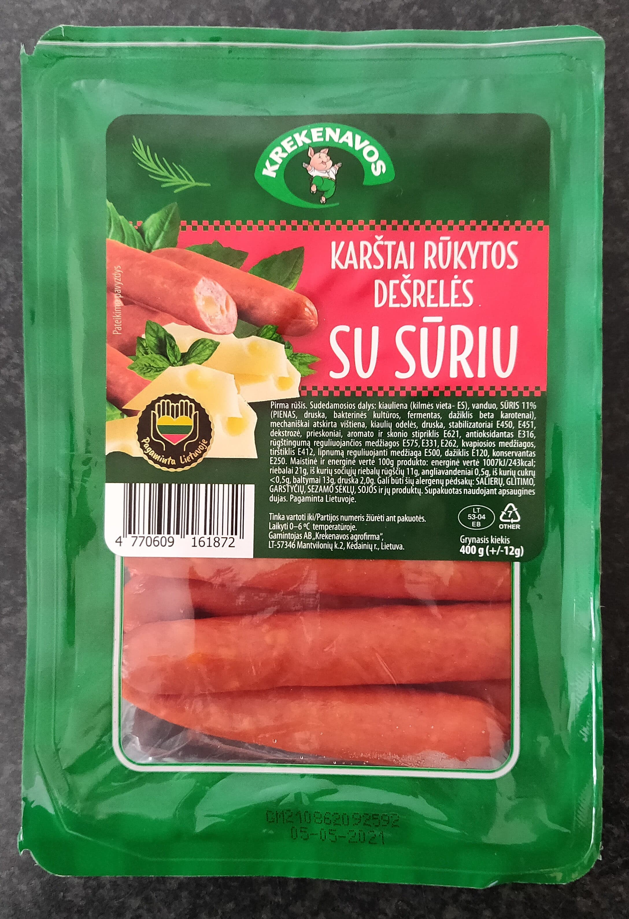 Krekenavos product packshot