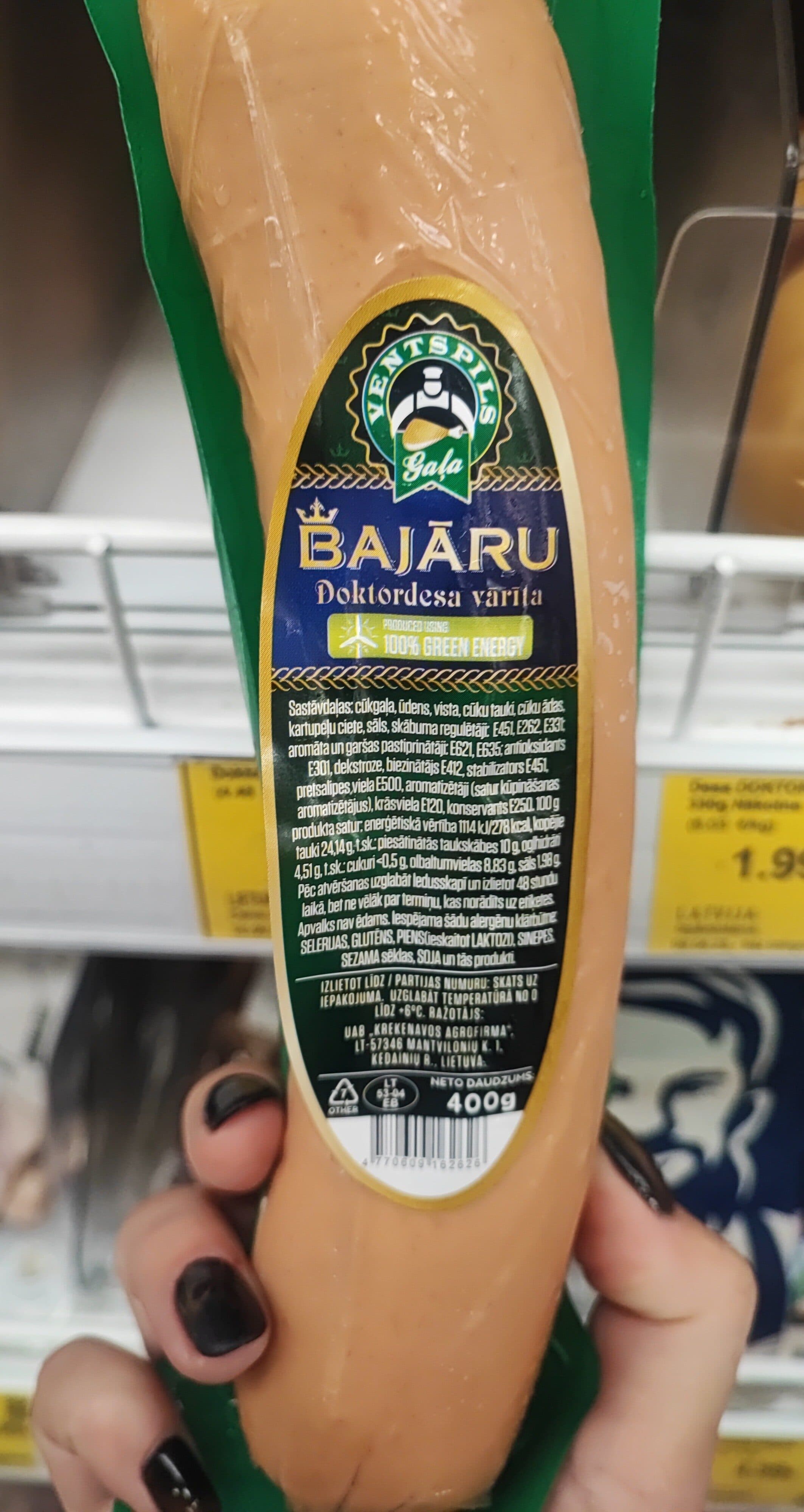 Krekenavos doktordesa Bajāru packshot