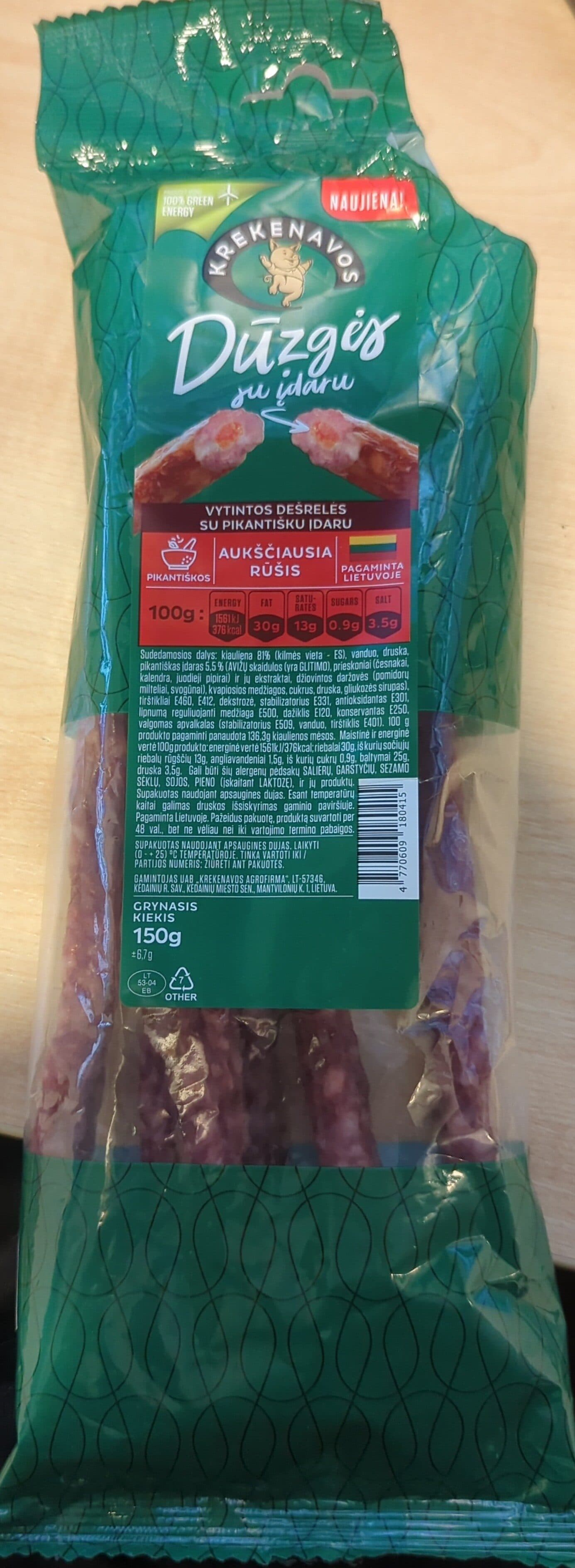 Krekenavos Pikantiškos dūzgės packshot
