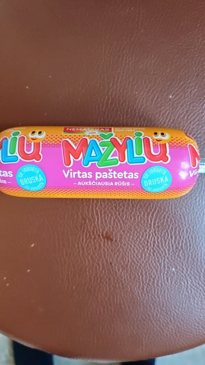 mažylių virtas paštetas packshot