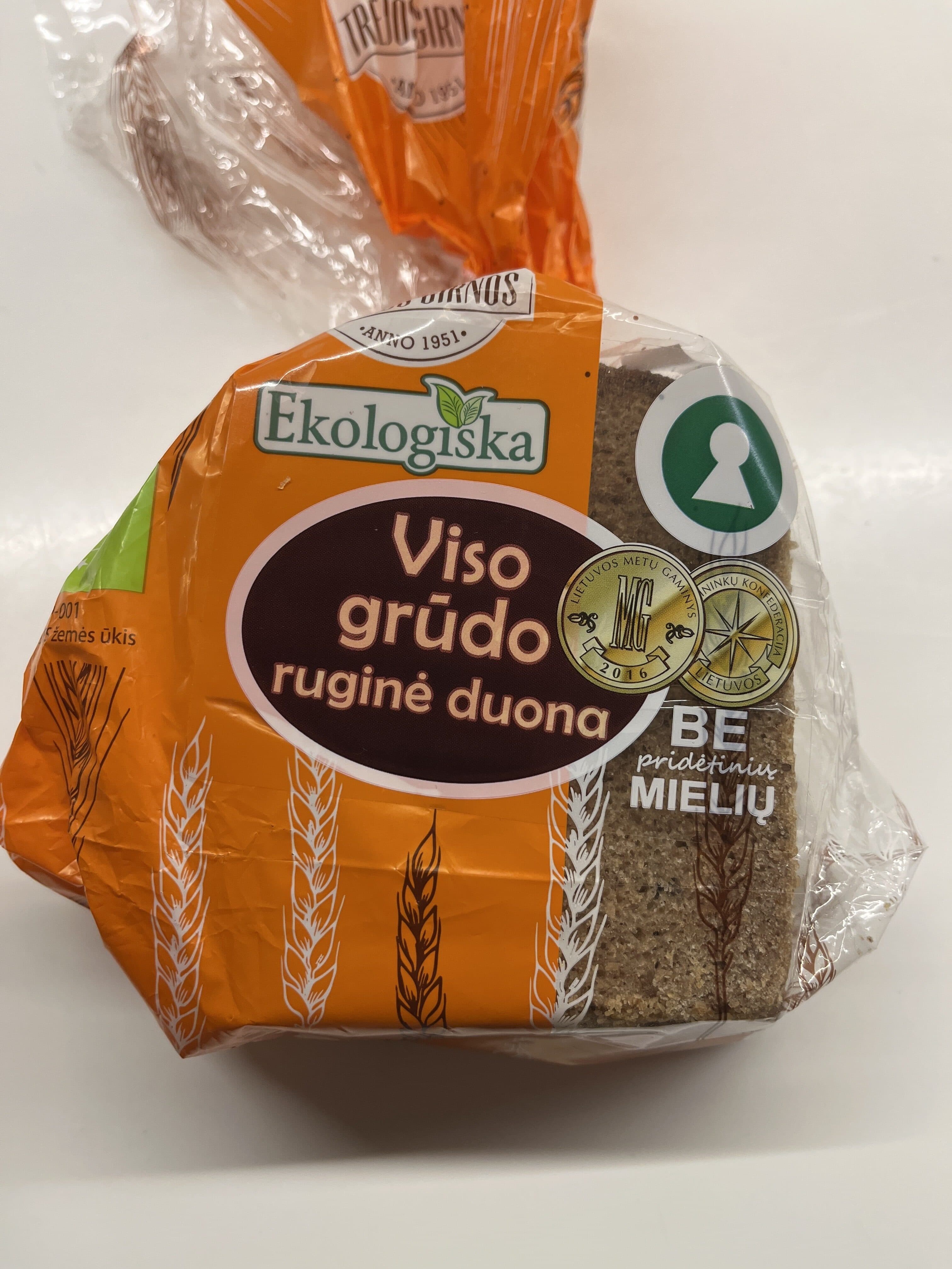 Trejos girnos Viso grudo rugine duona packshot