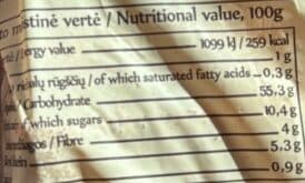 Open Food Facts jone packshot
