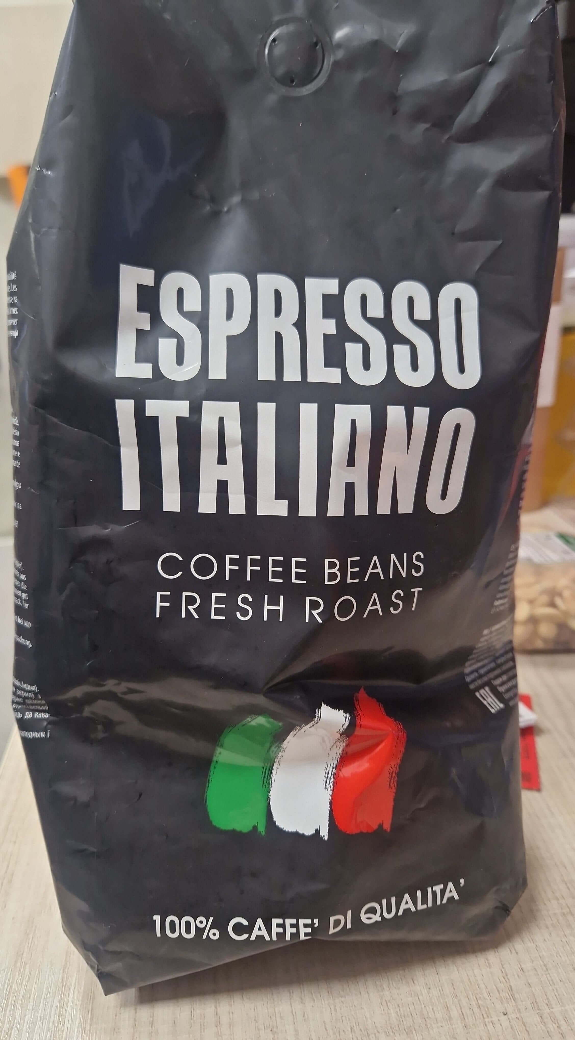 Expresso italiano packshot