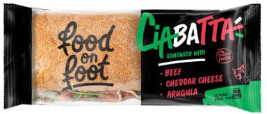 Food On Foot Ciabata Sandwich packshot
