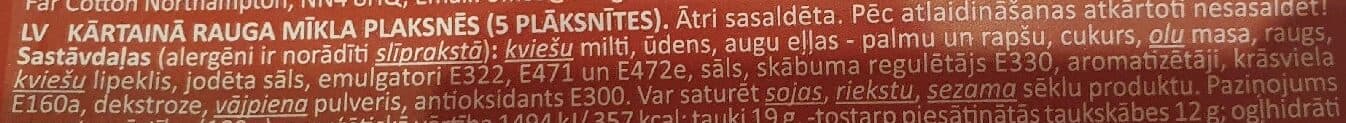 Mantinga Mielinė Sluoksniuota Tešla packshot