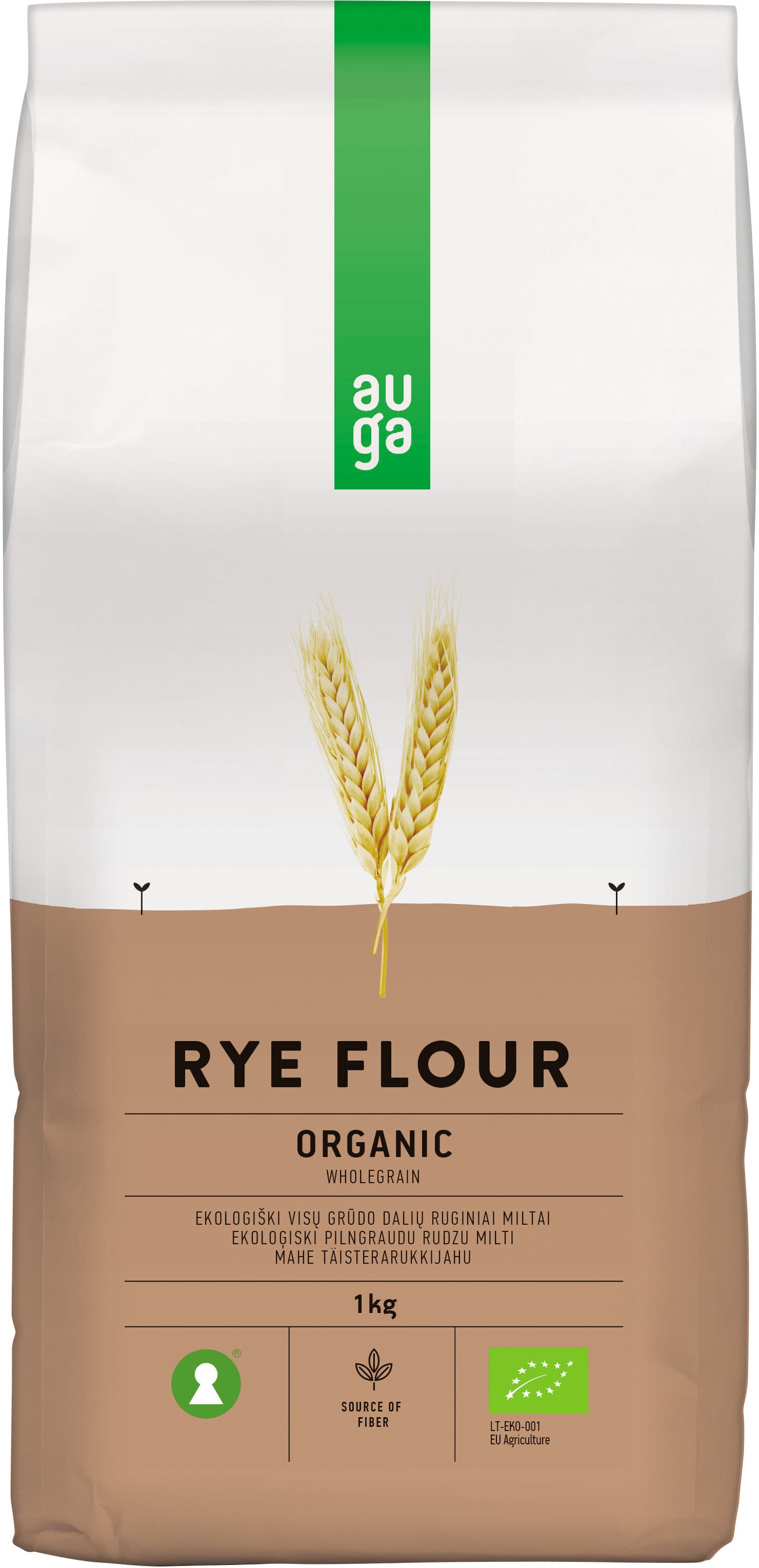 Auga Rye Flour packshot