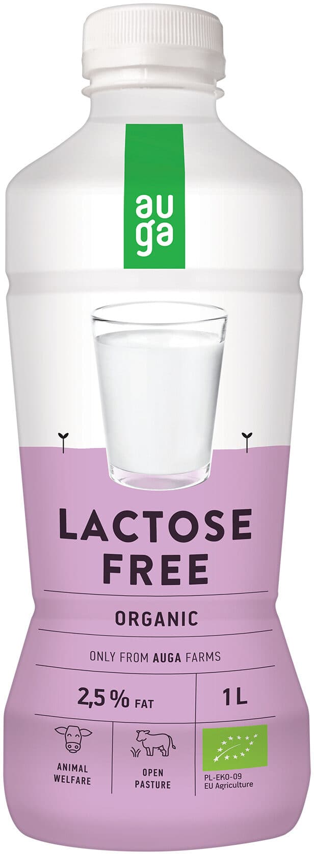 Auga Organic Lactose Free Milk Drink packshot