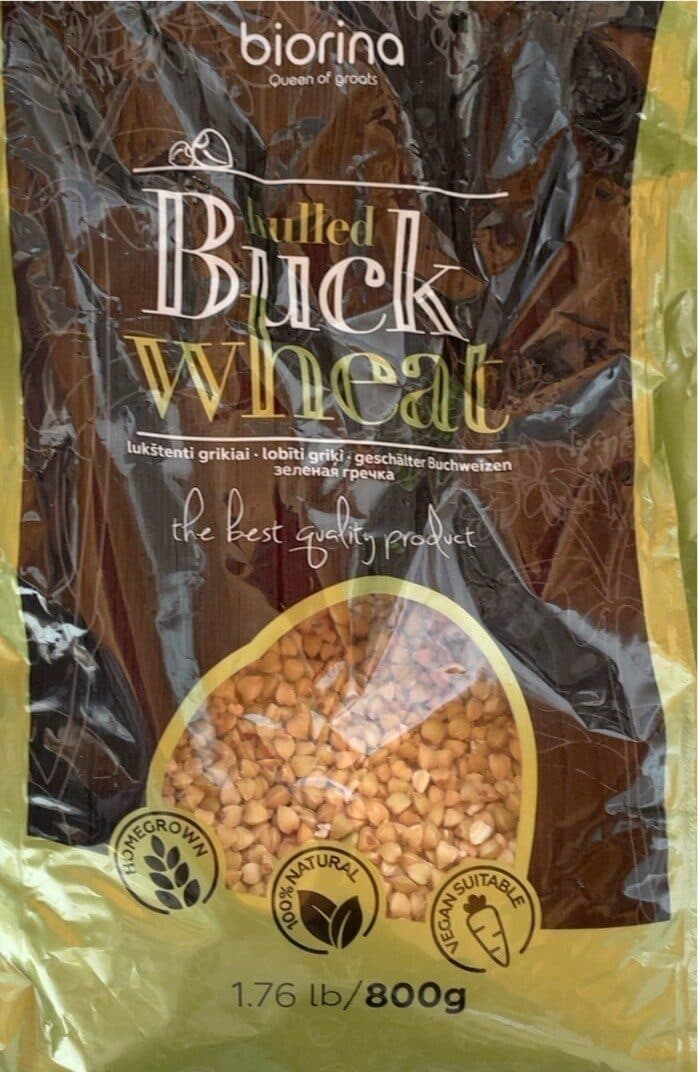 Grano saraceno verde packshot