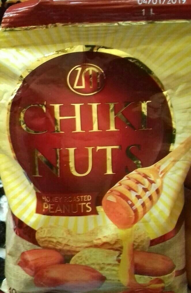 Honey roasted peanuts packshot