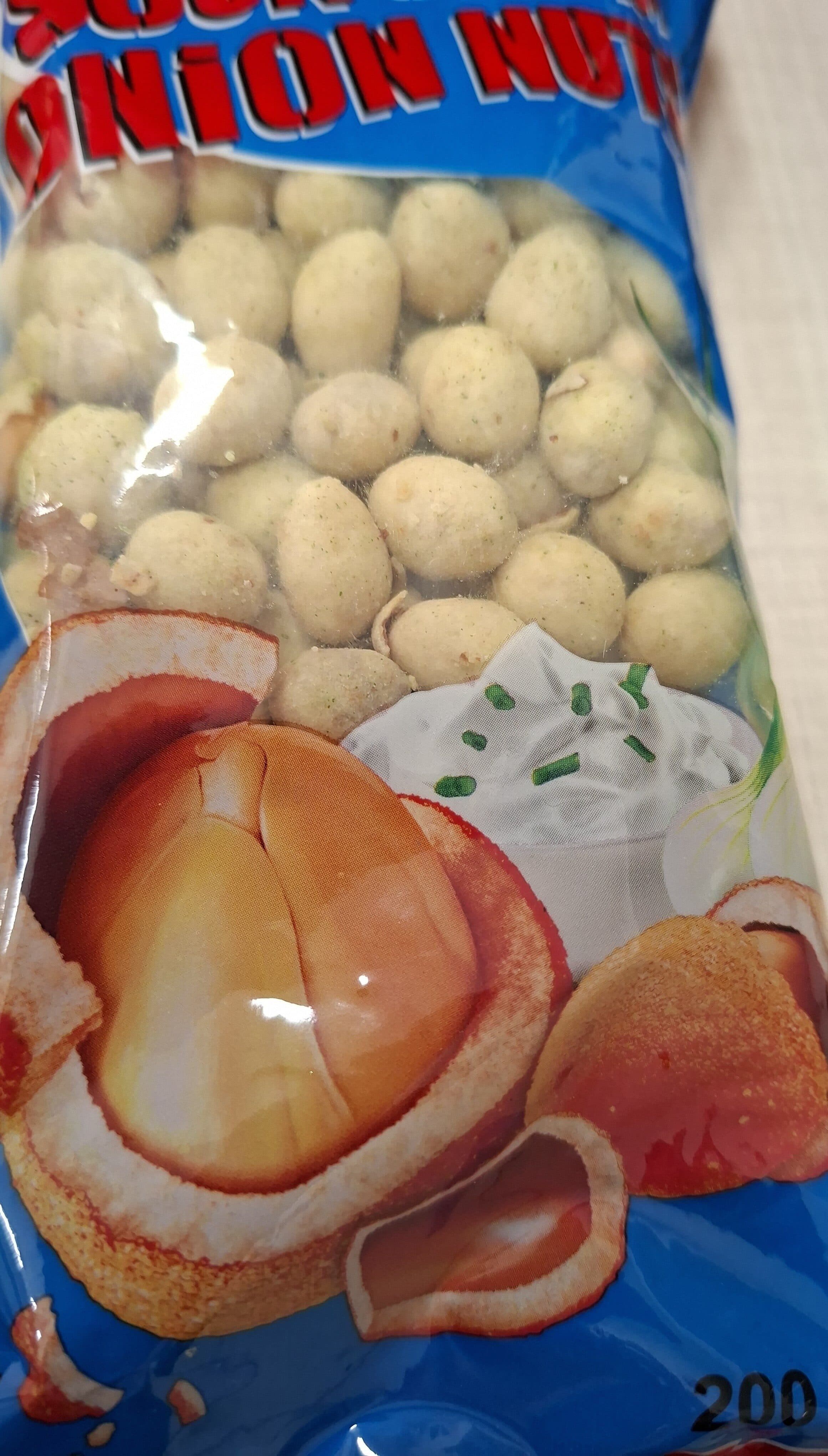 Jėga Žemės Riešutai Traškioje Luobelėje Grietinės Ir Svogūnų Skonio packshot